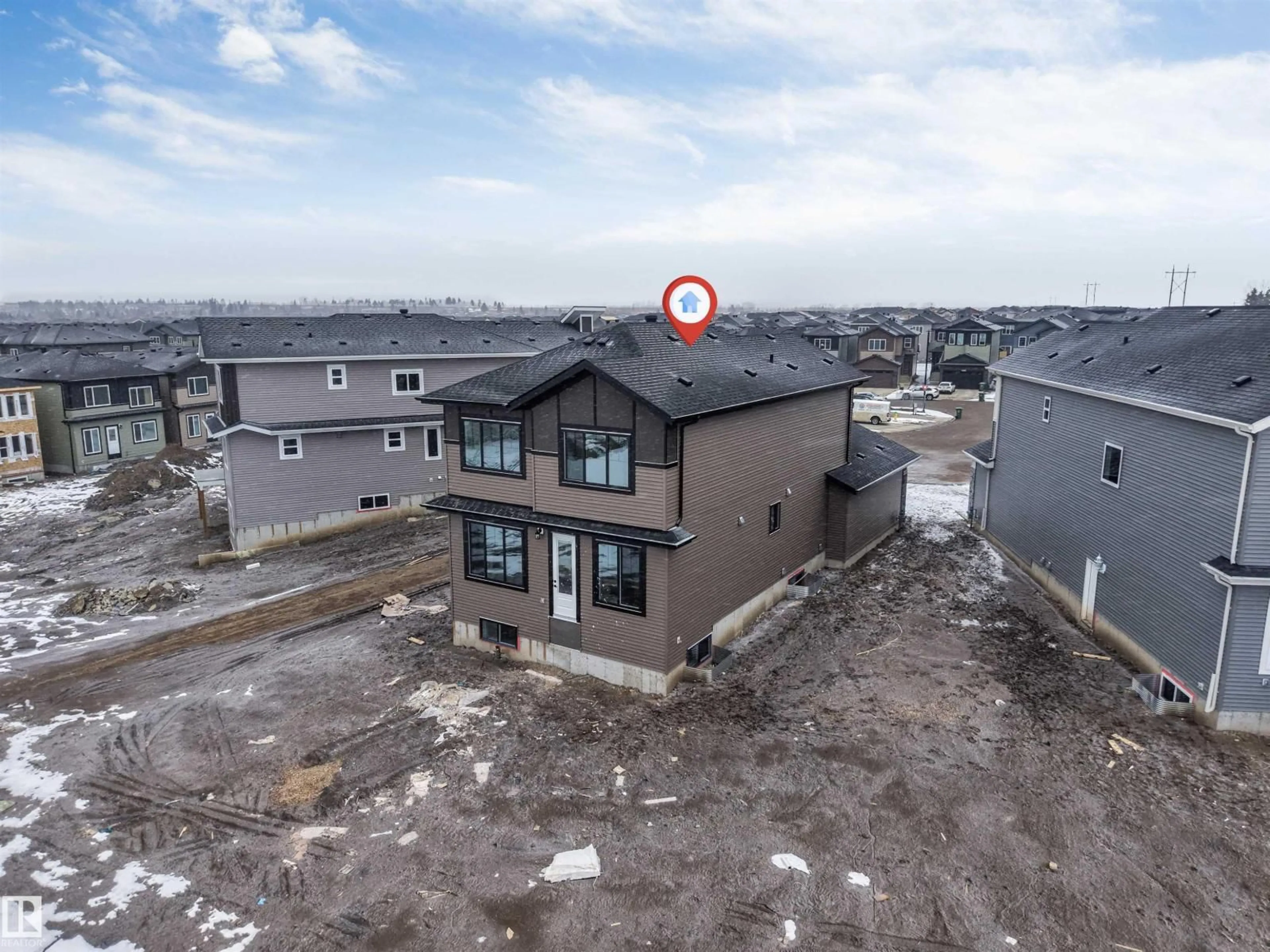 A pic from outside/outdoor area/front of a property/back of a property/a pic from drone, unknown for 4404 35 ST, Beaumont Alberta T4X3H3