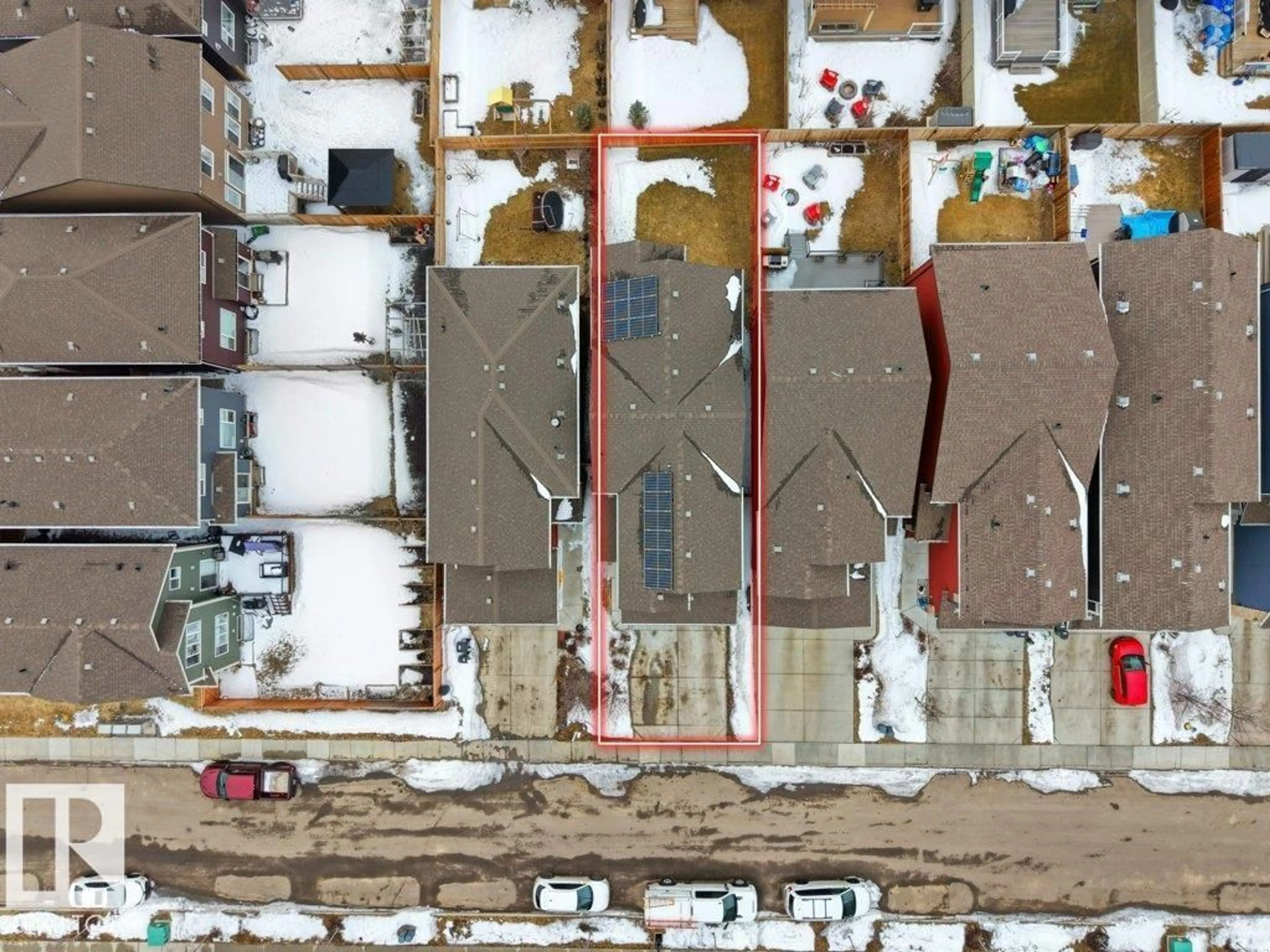 A pic from outside/outdoor area/front of a property/back of a property/a pic from drone, building for 3114 CHOKECHERRY BEND, Edmonton Alberta T6X2M2