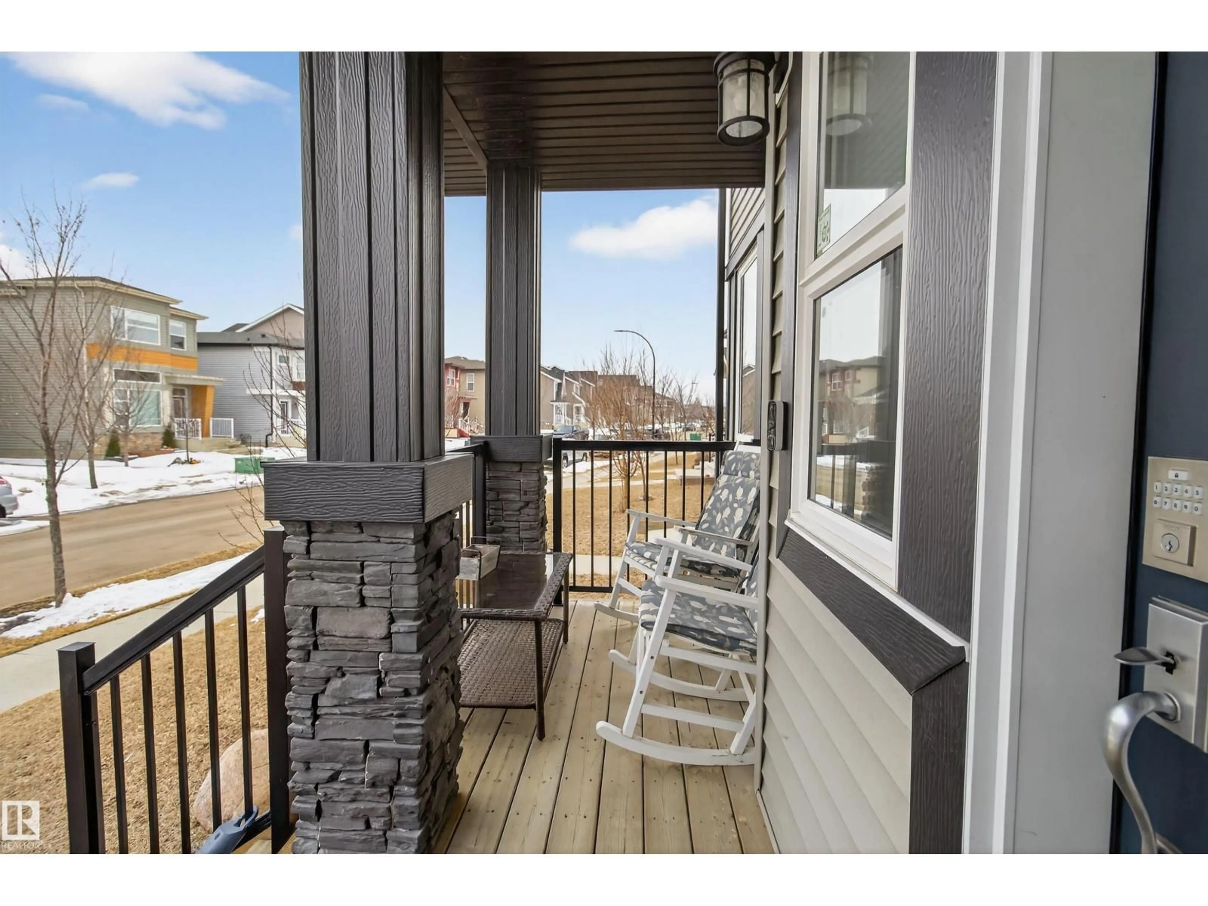 Patio, street for 385 CHARLESWORTH DRIVE, Edmonton Alberta T6X2G5