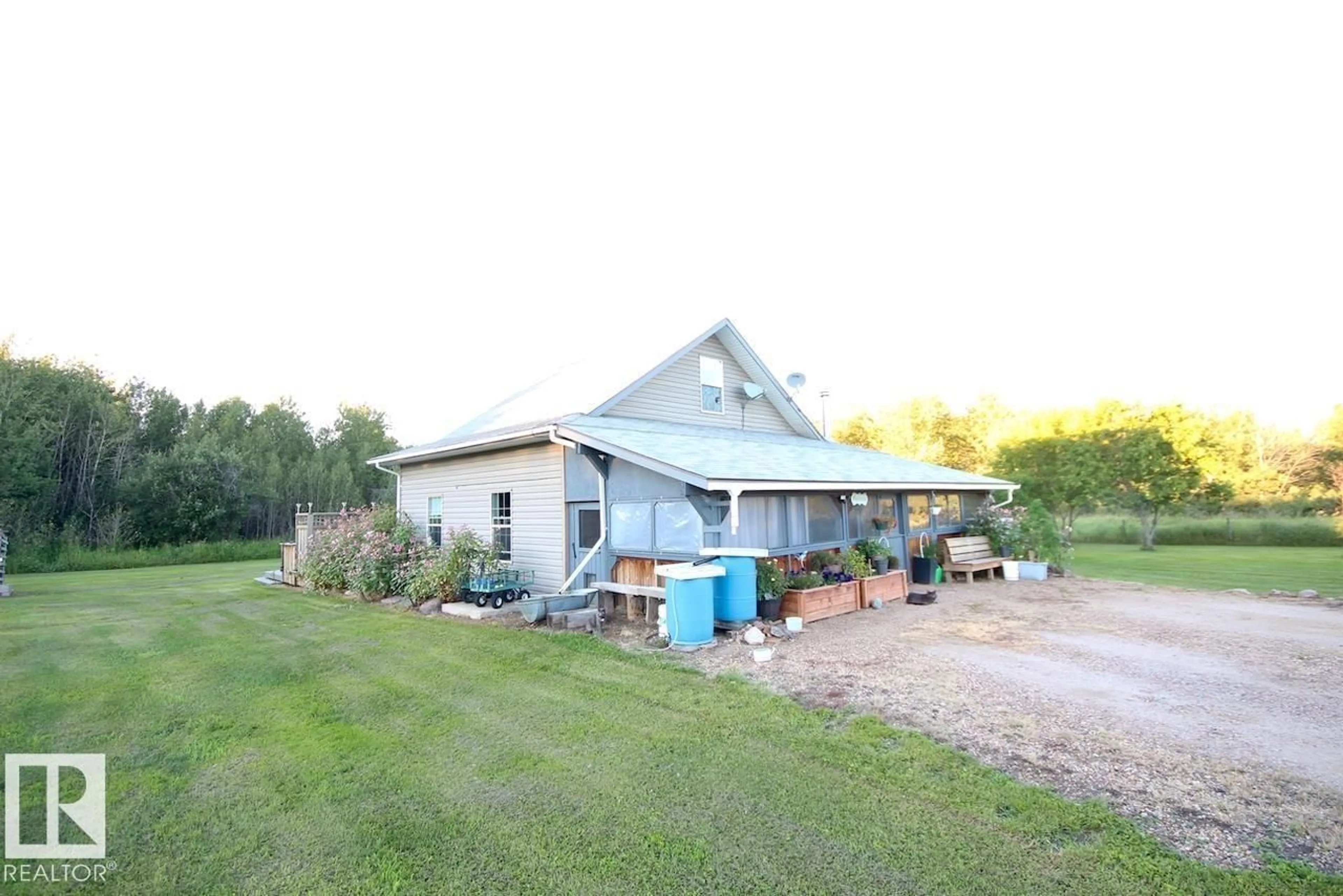 A pic from outside/outdoor area/front of a property/back of a property/a pic from drone, building for 643033 HWY 63, Rural Athabasca County Alberta T0A0M0