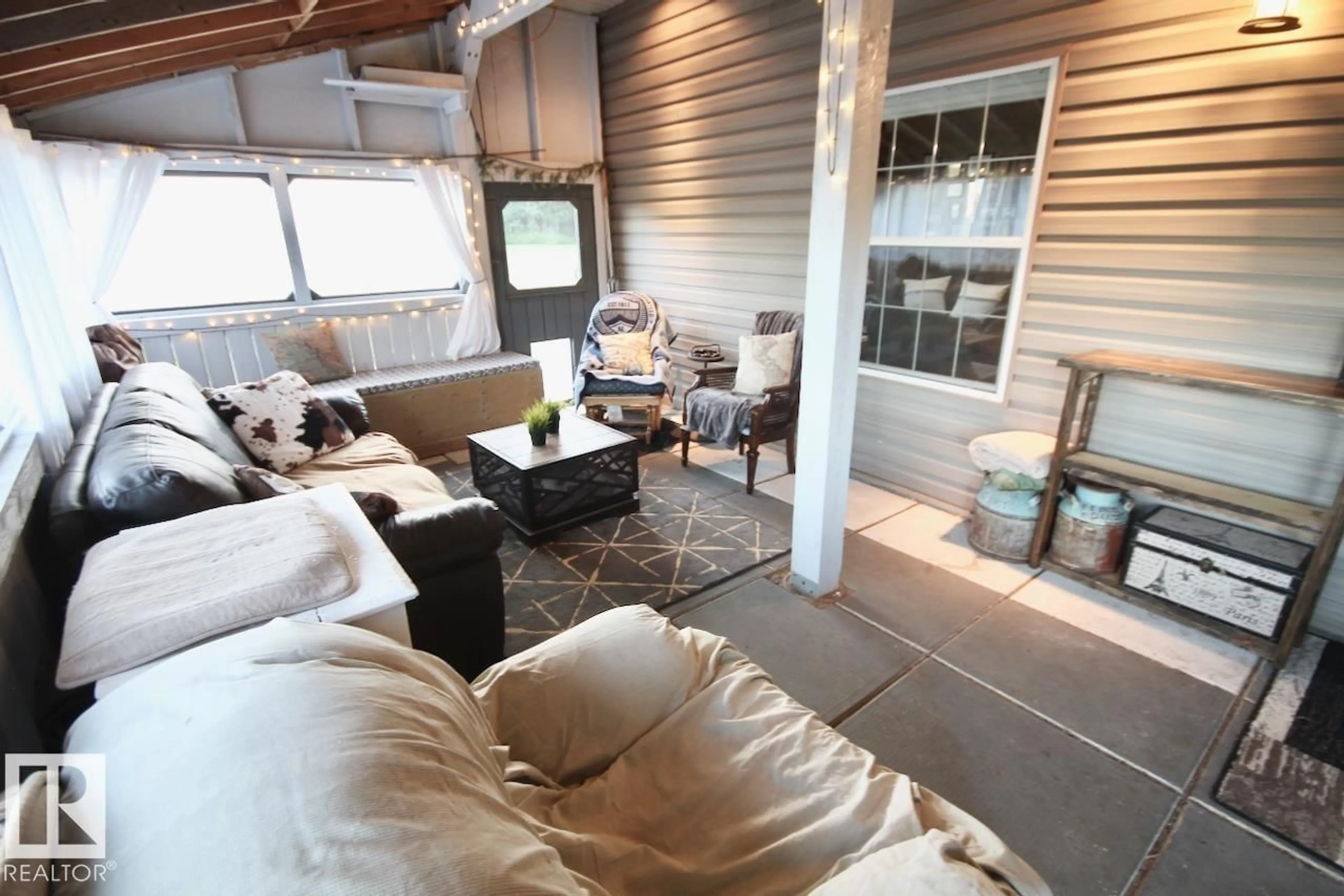 Living room with furniture, unknown for 643033 HWY 63, Rural Athabasca County Alberta T0A0M0