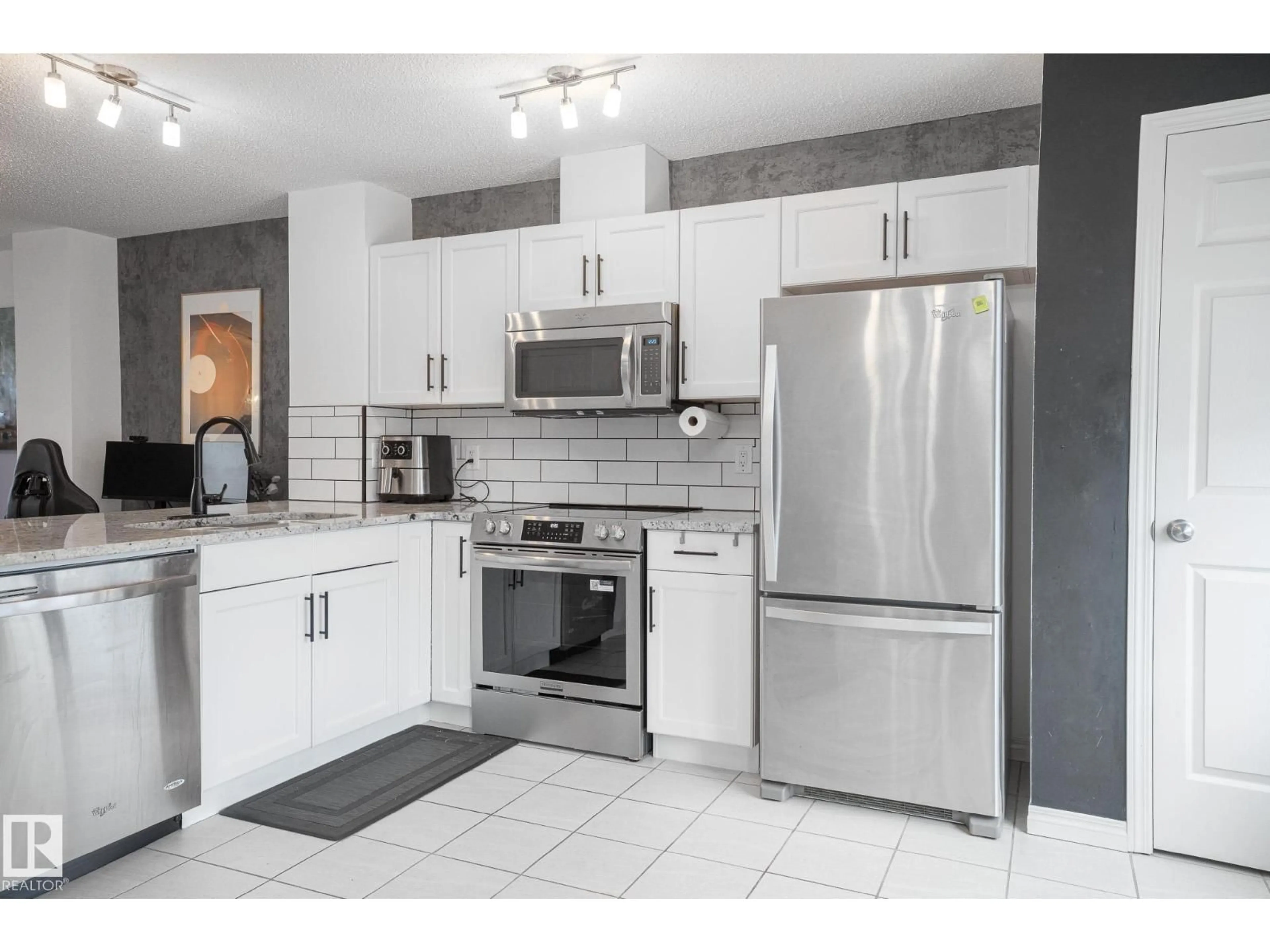 Standard kitchen, ceramic/tile floor for #13 - 2905 141 ST, Edmonton Alberta T6W1S4