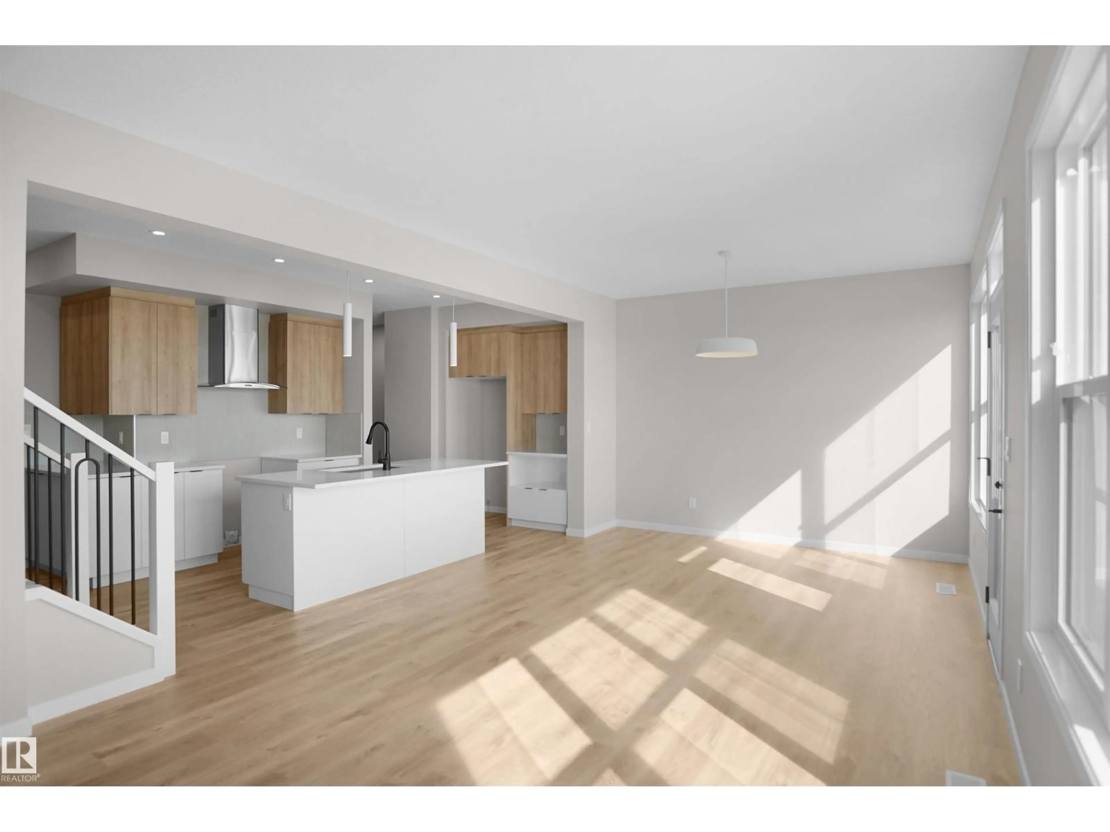 Open concept kitchen, unknown for 7103 50A AV, Beaumont Alberta T4X3E5