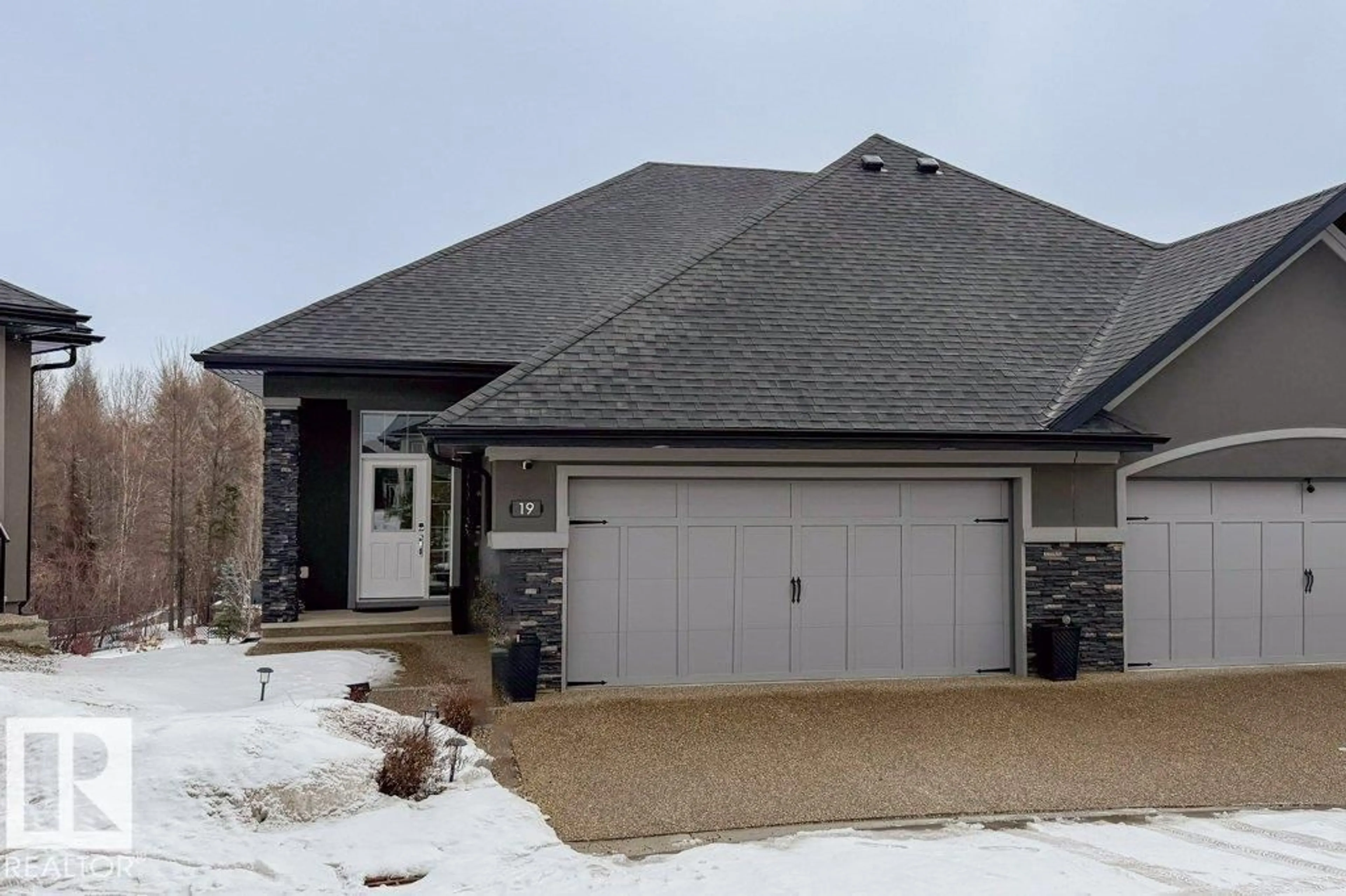 Home with brick exterior material, street for #19 - 20425 93 AV, Edmonton Alberta T5T7C7