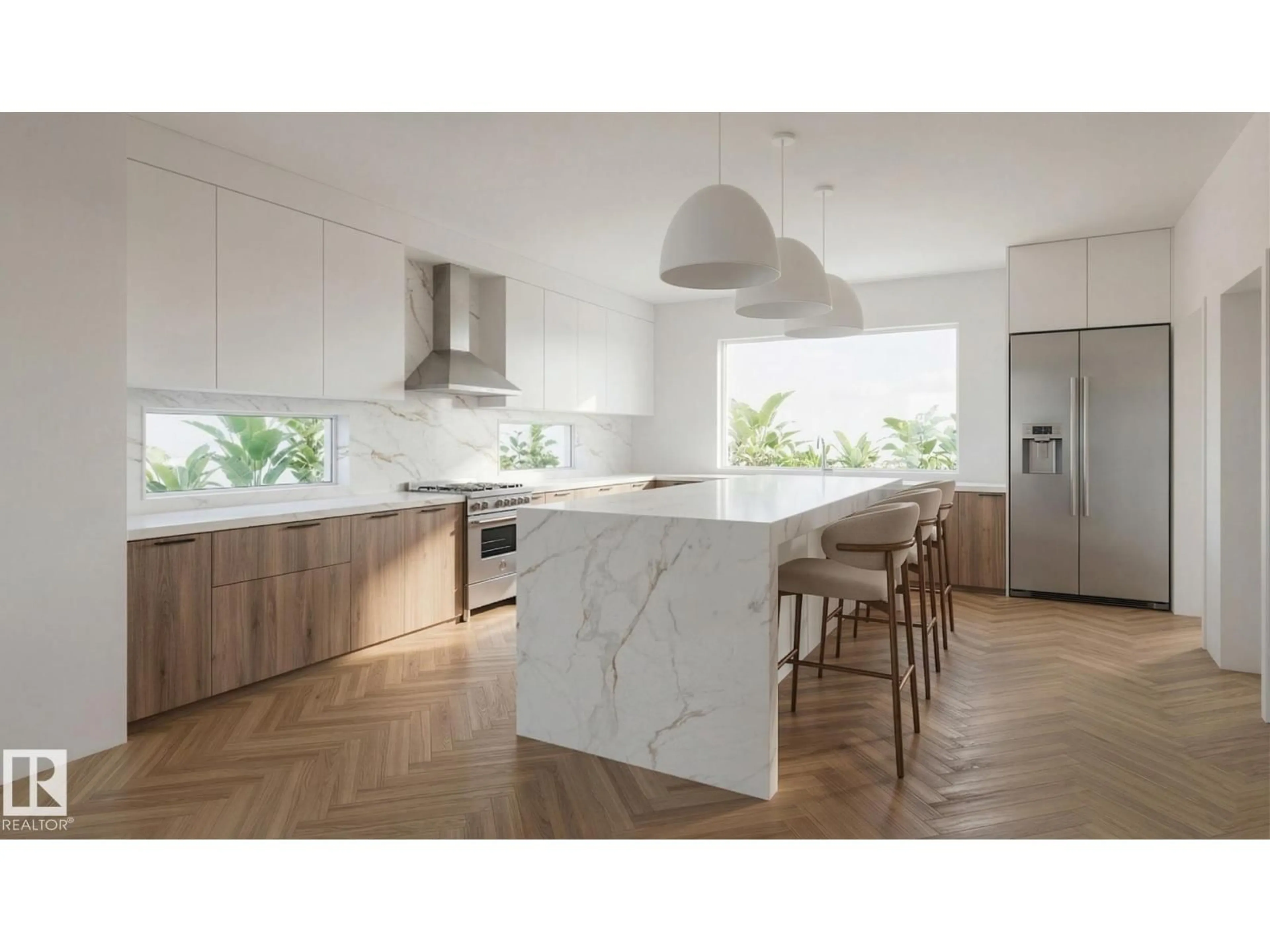 Contemporary kitchen, unknown for 11641 73 AV, Edmonton Alberta T6G0E3