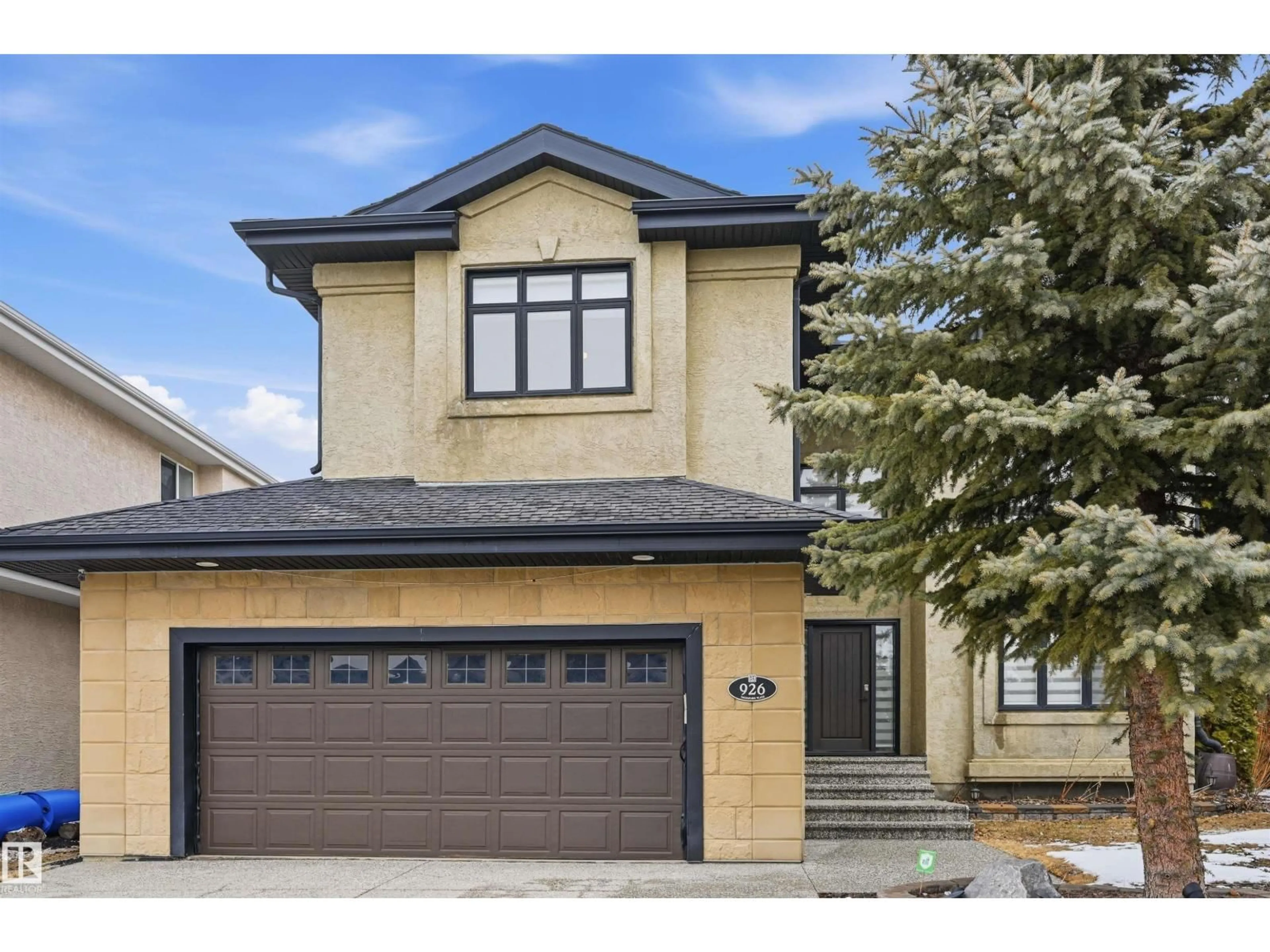 Home with brick exterior material, street for 926 THOMPSON PL, Edmonton Alberta T6R3K4