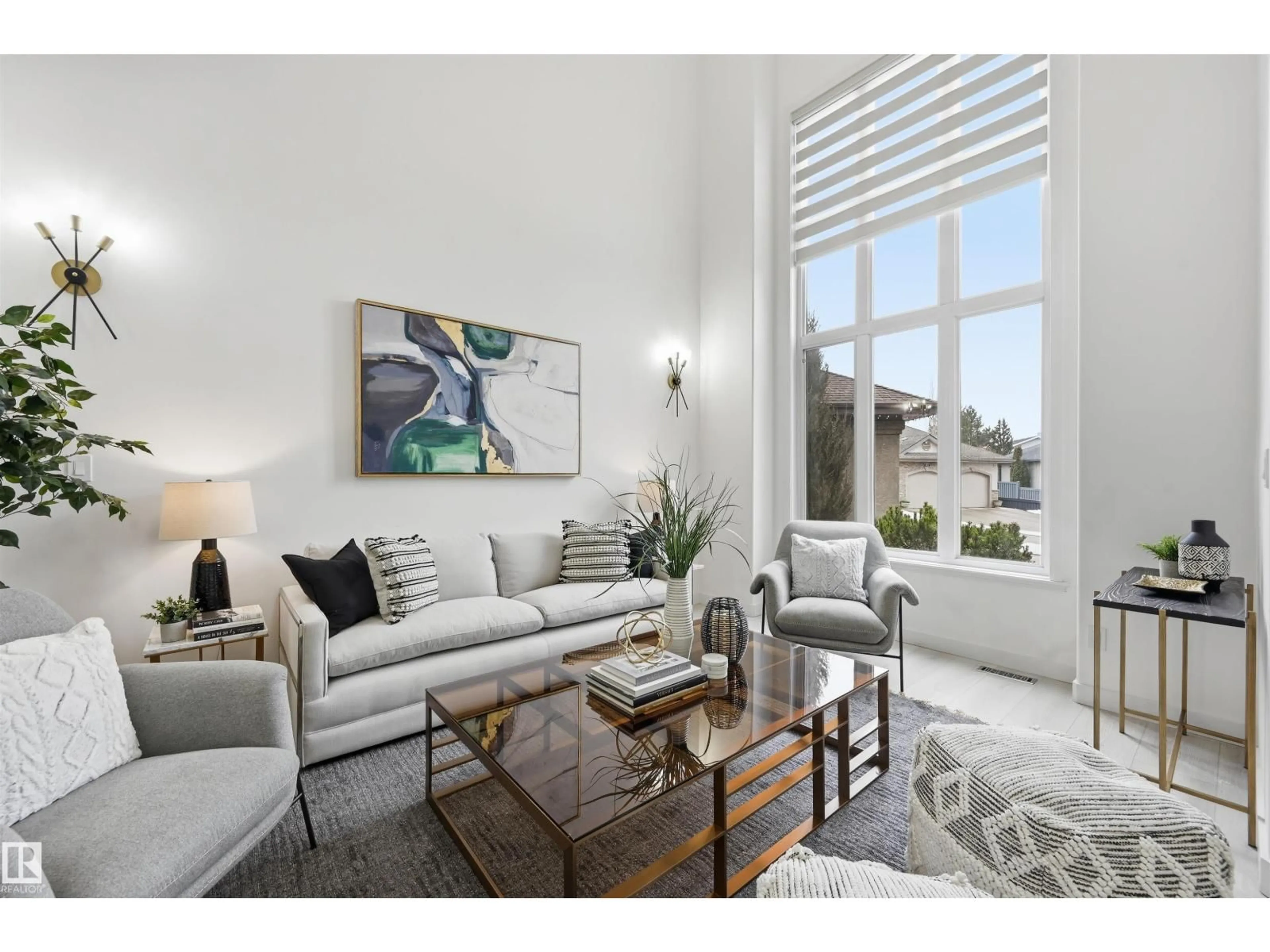 Living room with furniture, unknown for 926 THOMPSON PL, Edmonton Alberta T6R3K4