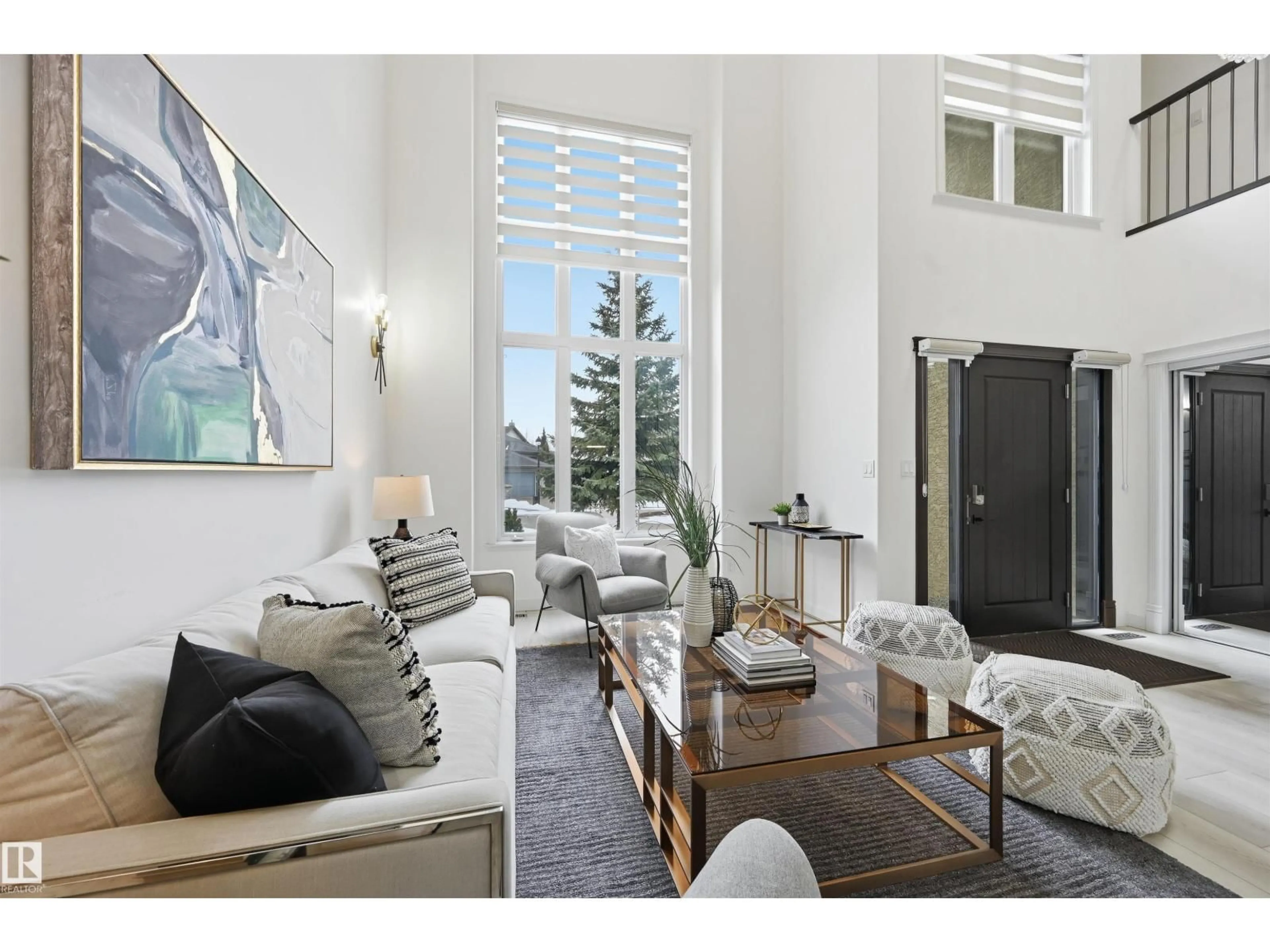 Living room with furniture, unknown for 926 THOMPSON PL, Edmonton Alberta T6R3K4