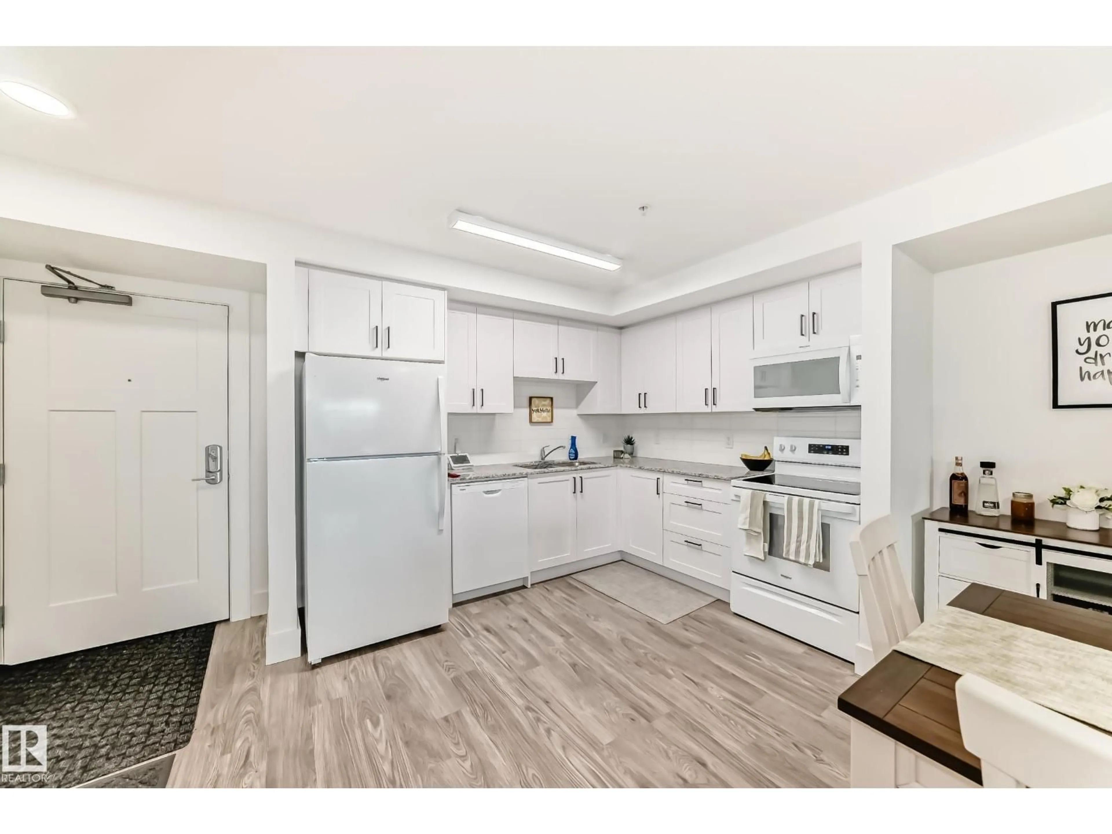 Standard kitchen, unknown for #307 - 9504 182 ST, Edmonton Alberta T5T3A7