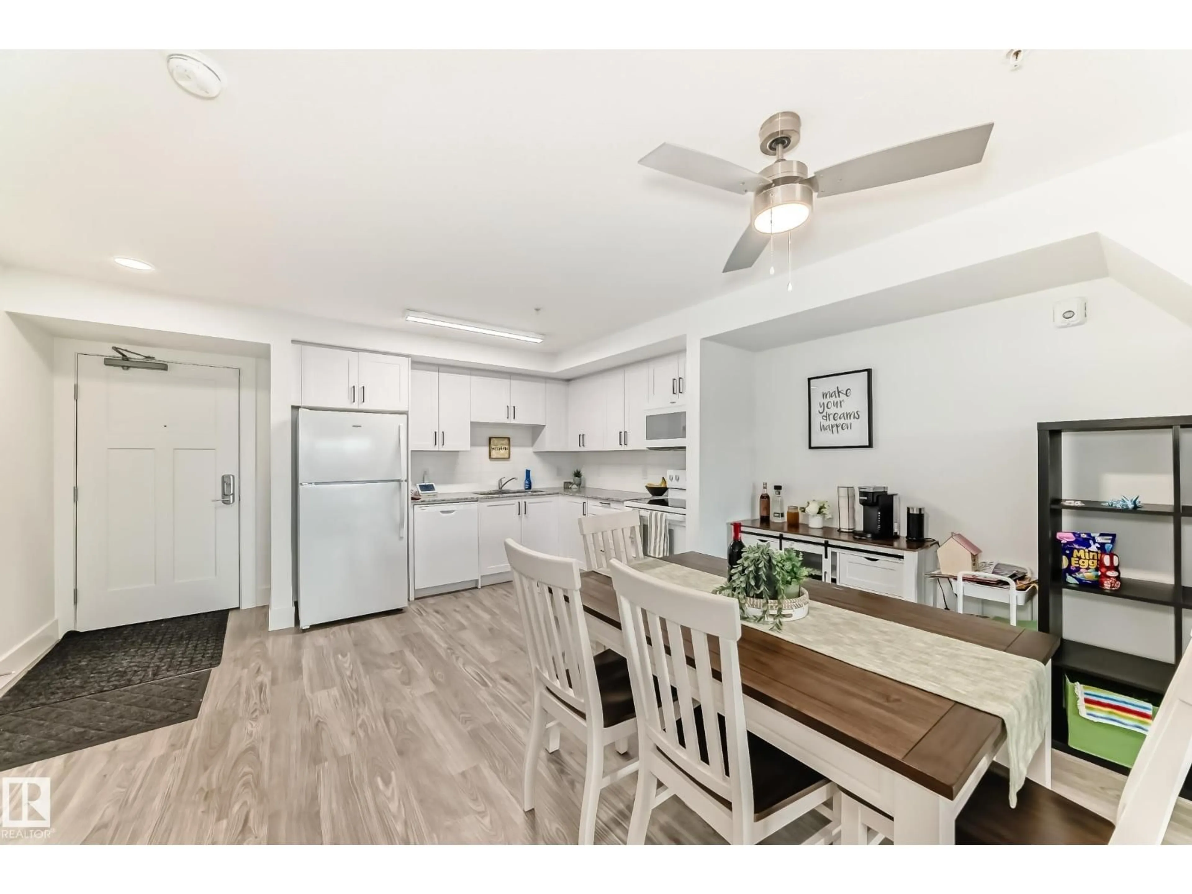 Open concept kitchen, unknown for #307 - 9504 182 ST, Edmonton Alberta T5T3A7