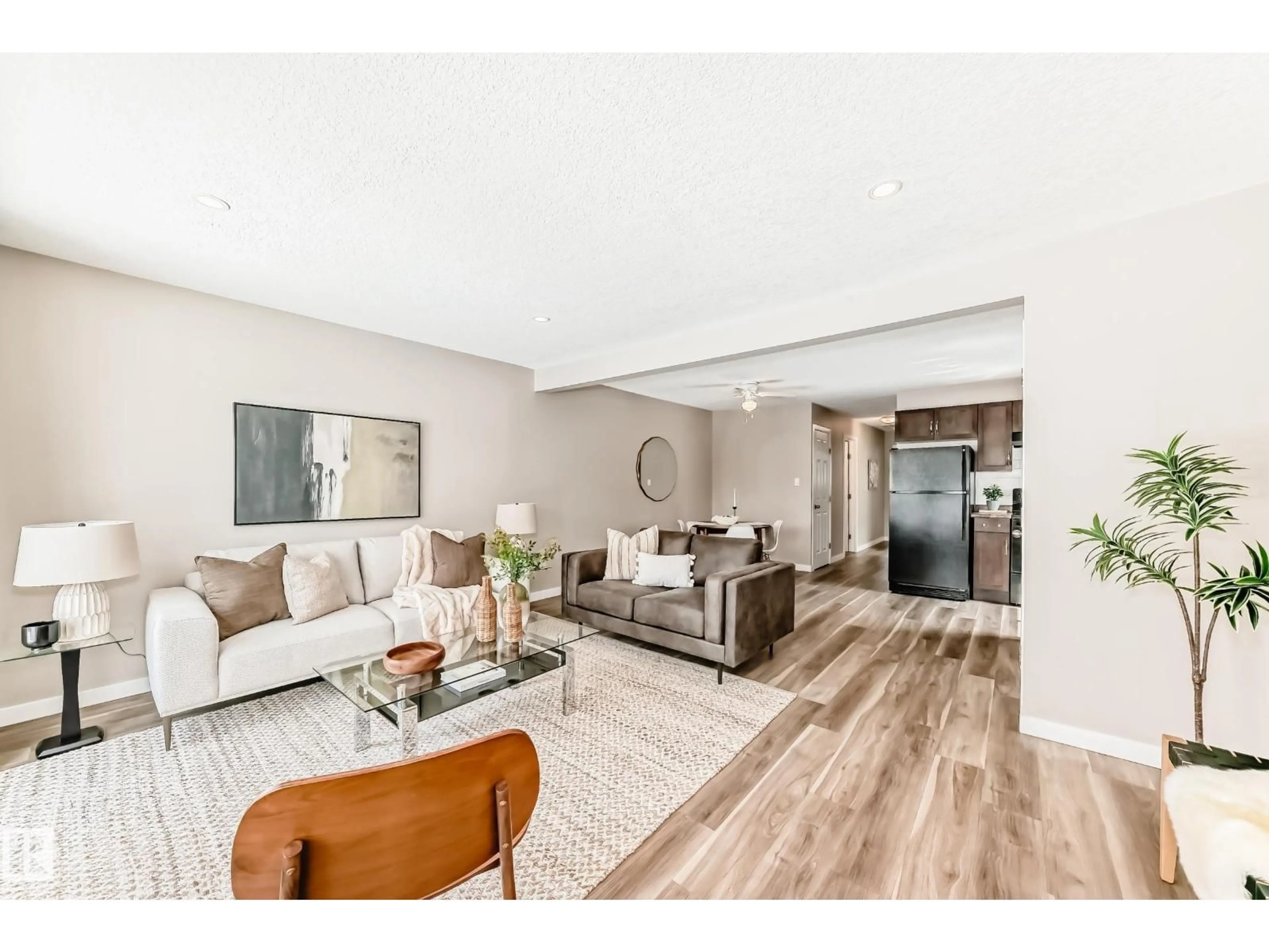 Living room with furniture, unknown for NW - 10327 150 ST, Edmonton Alberta T5P1P6