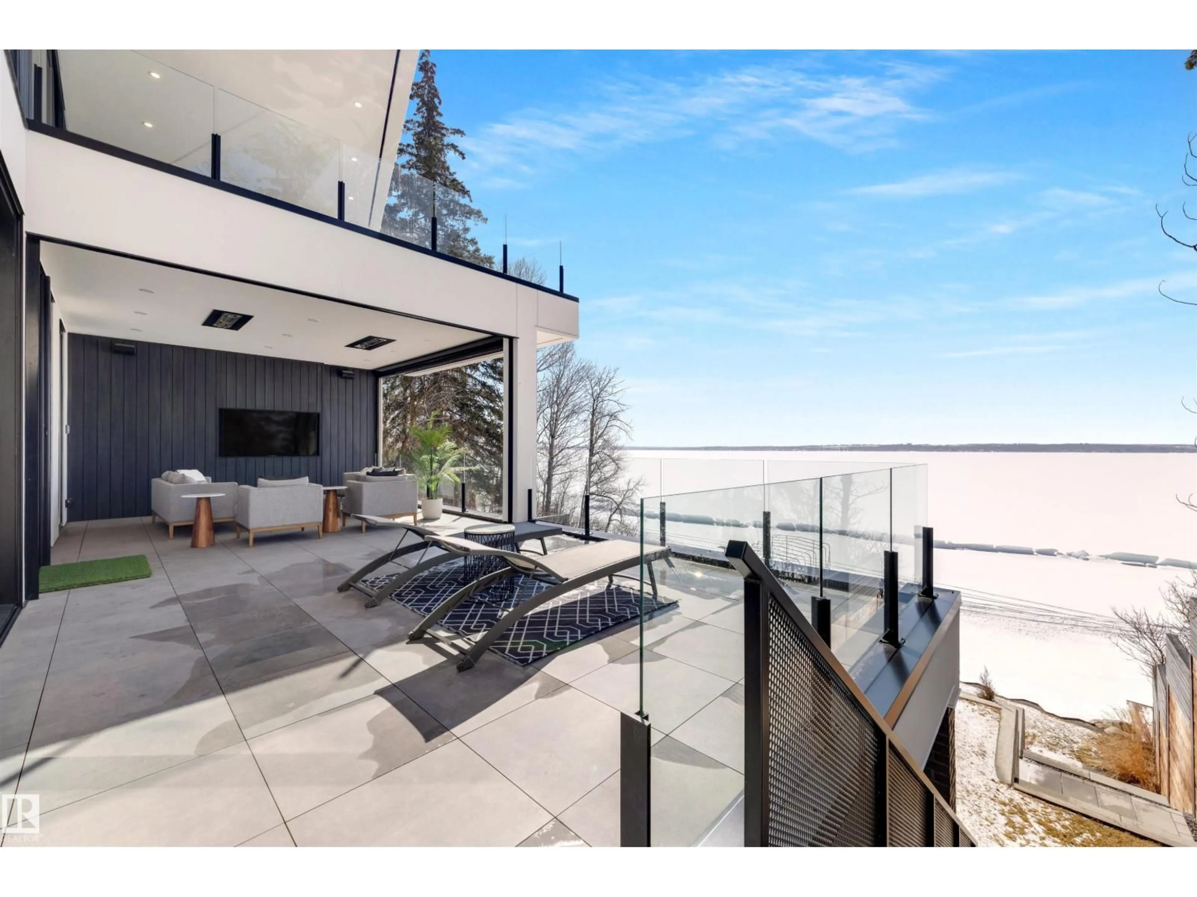 Patio, water/lake/river/ocean view for 71 BIRCHCLIFF RD, BirchCliff Alberta T4S1S6