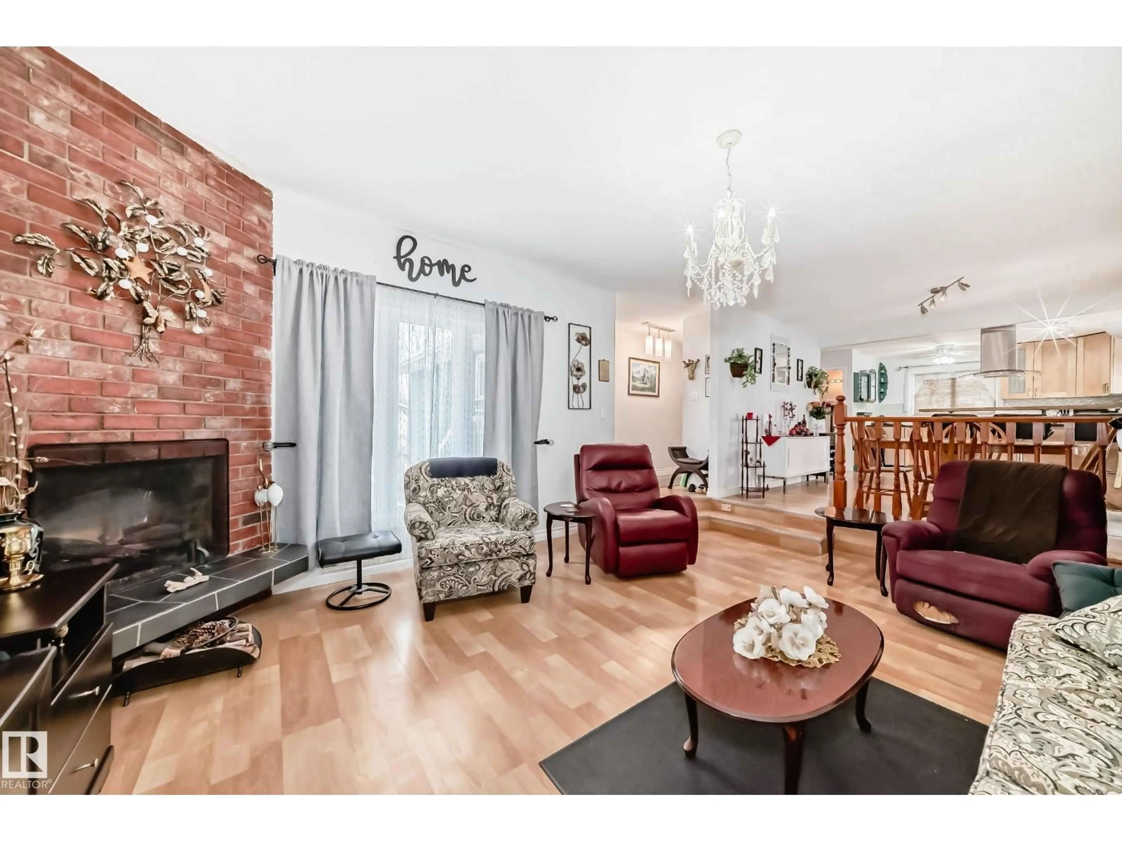 Living room with furniture, unknown for 8811 38A AV, Edmonton Alberta T6K0E7