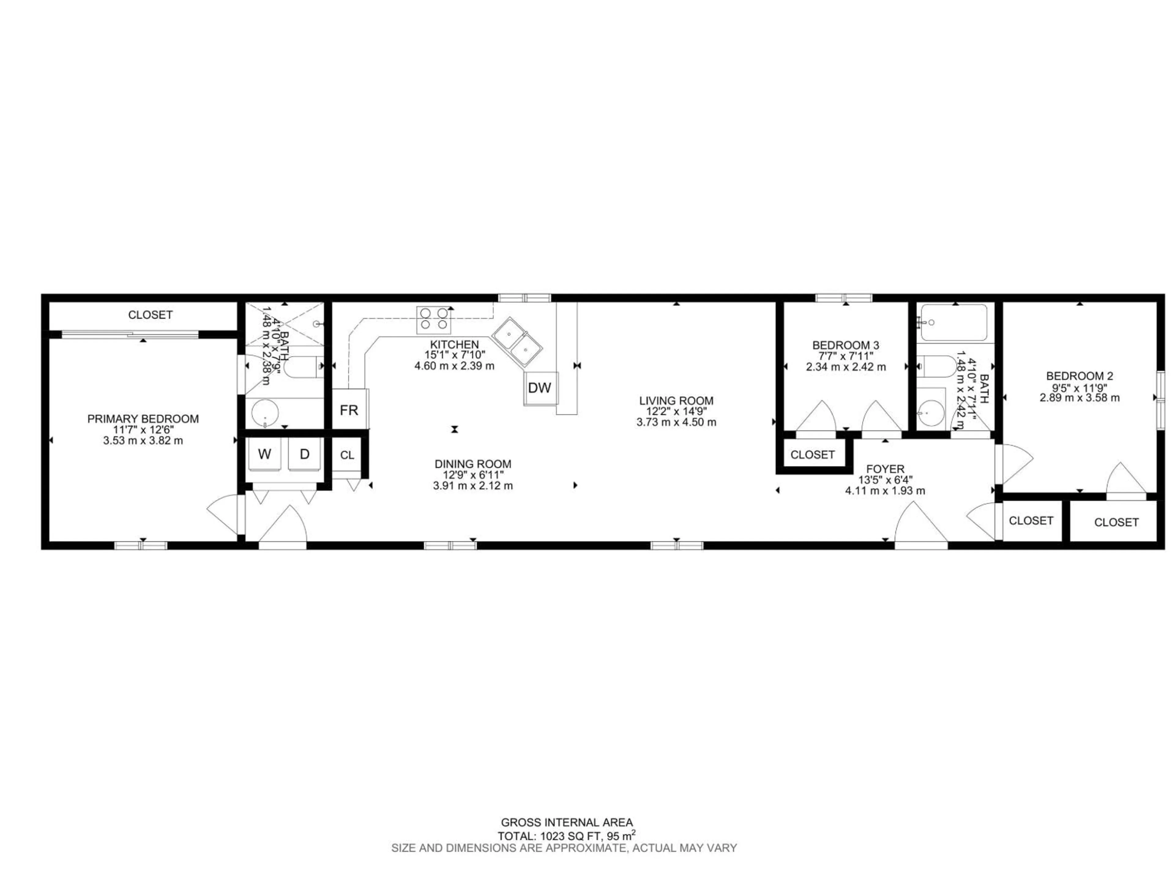 Floor plan for 1250 RANGE ROAD 272, Rural Parkland County Alberta T7X4K4