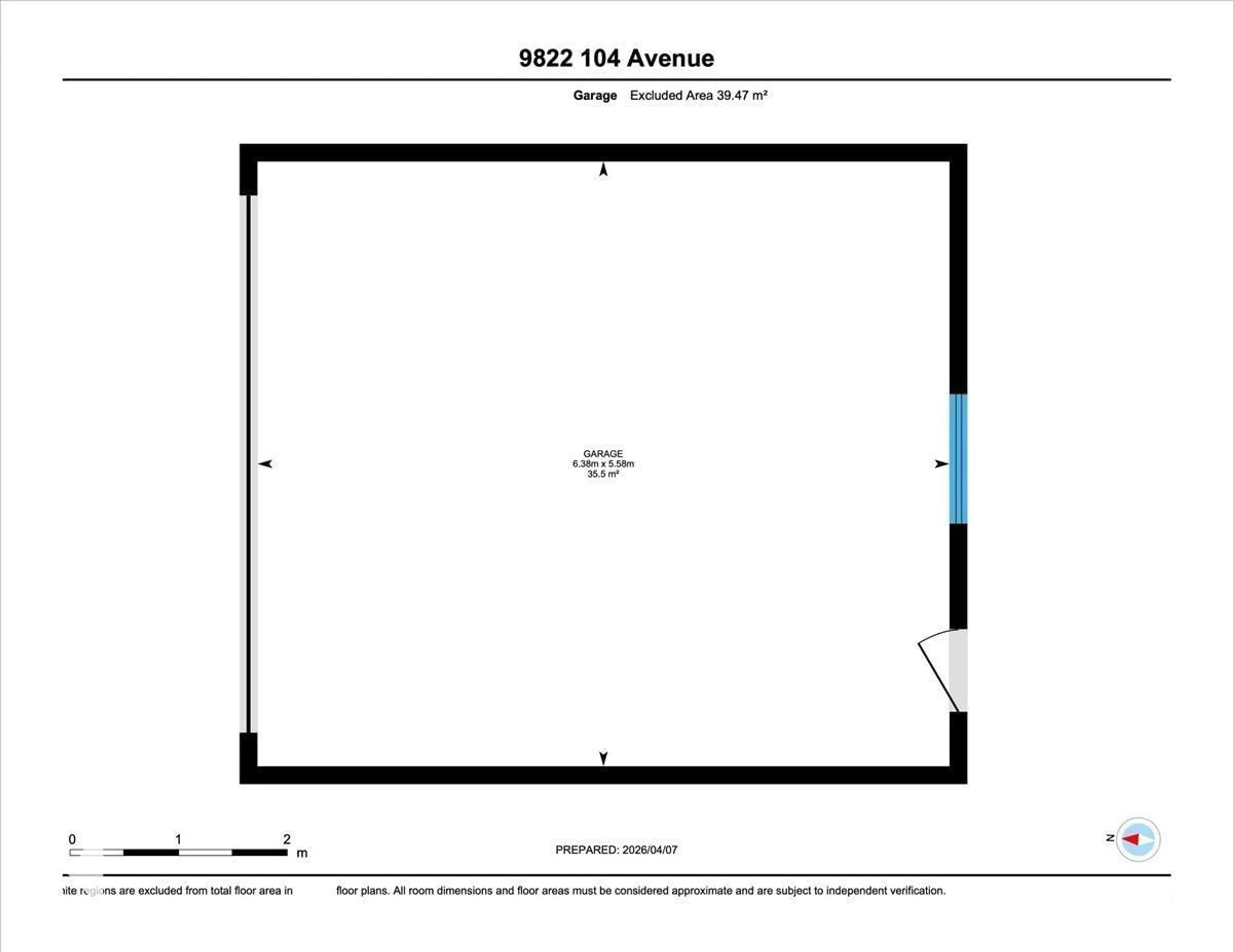 Floor plan for 9822 104 AVENUE, Morinville Alberta T8R0C2