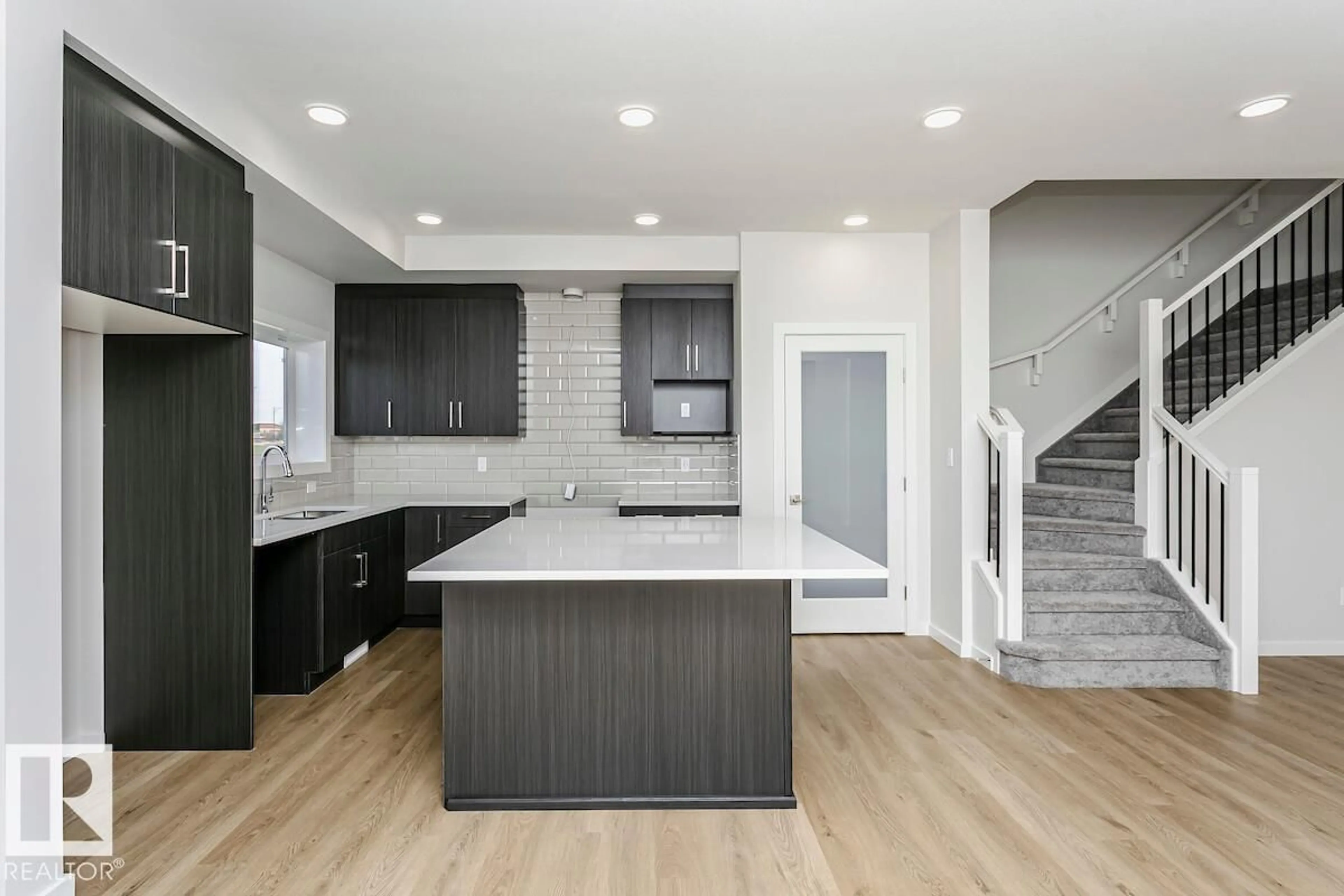 Open concept kitchen, unknown for 6239 29 AV, Edmonton Alberta T6X0M5