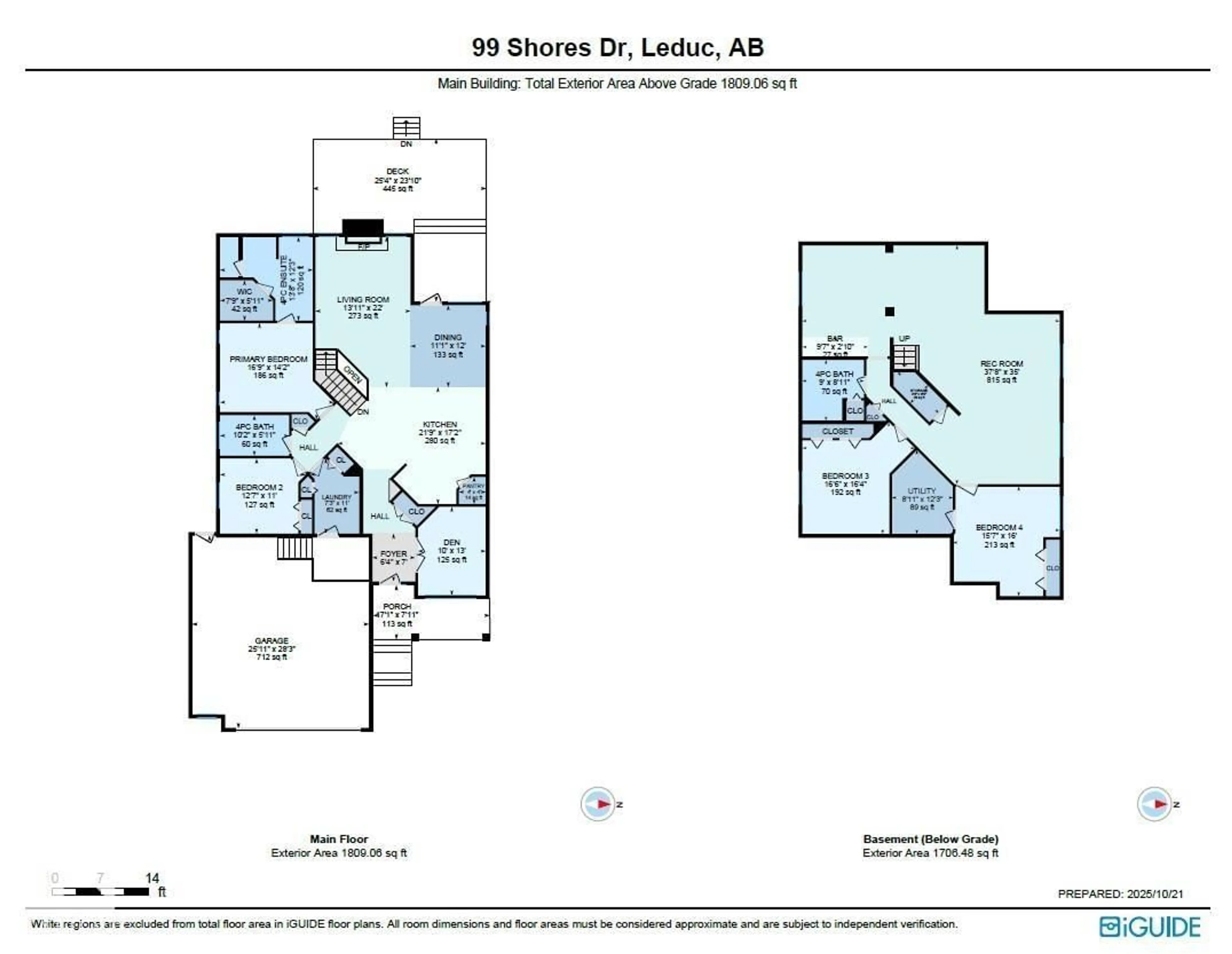 Floor plan for 99 SHORES DR, Leduc Alberta T9E8T4