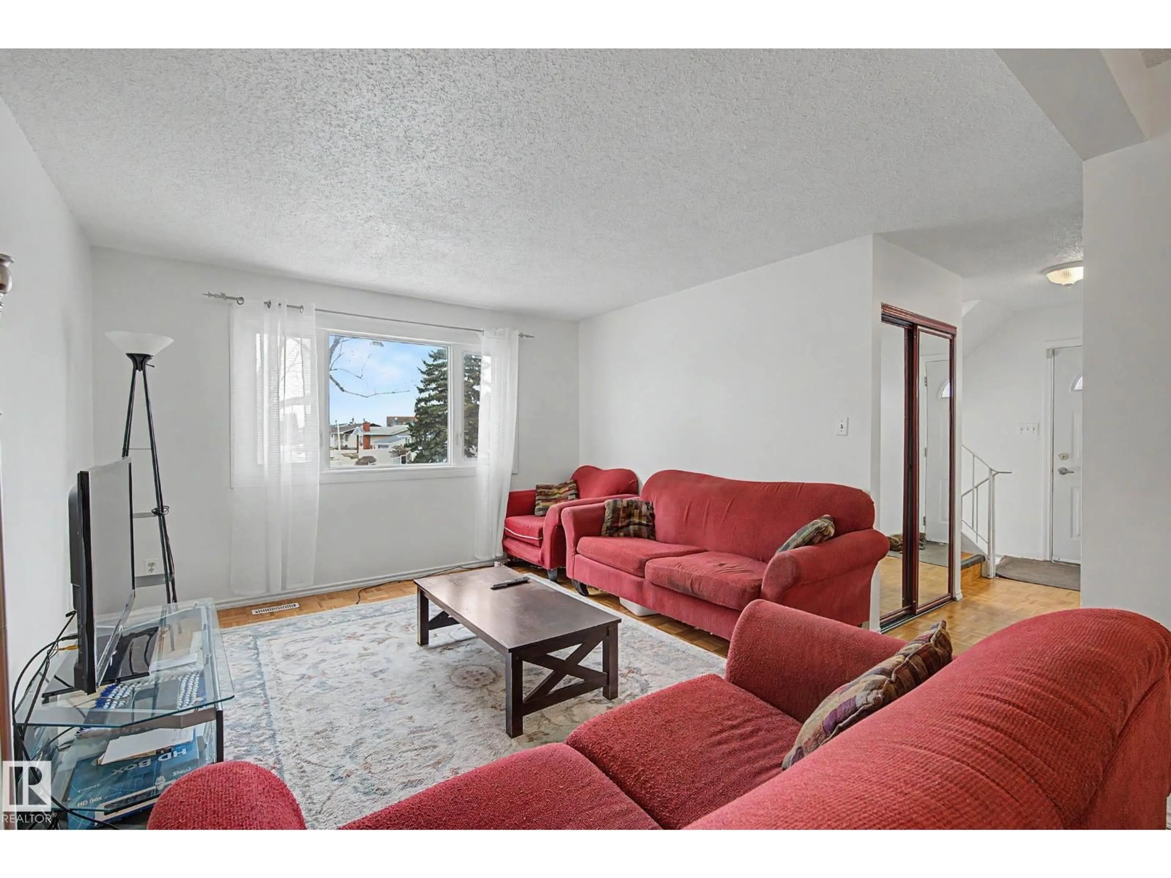 Living room with furniture, unknown for 6F CASTLE TC, Edmonton Alberta T5X2E6