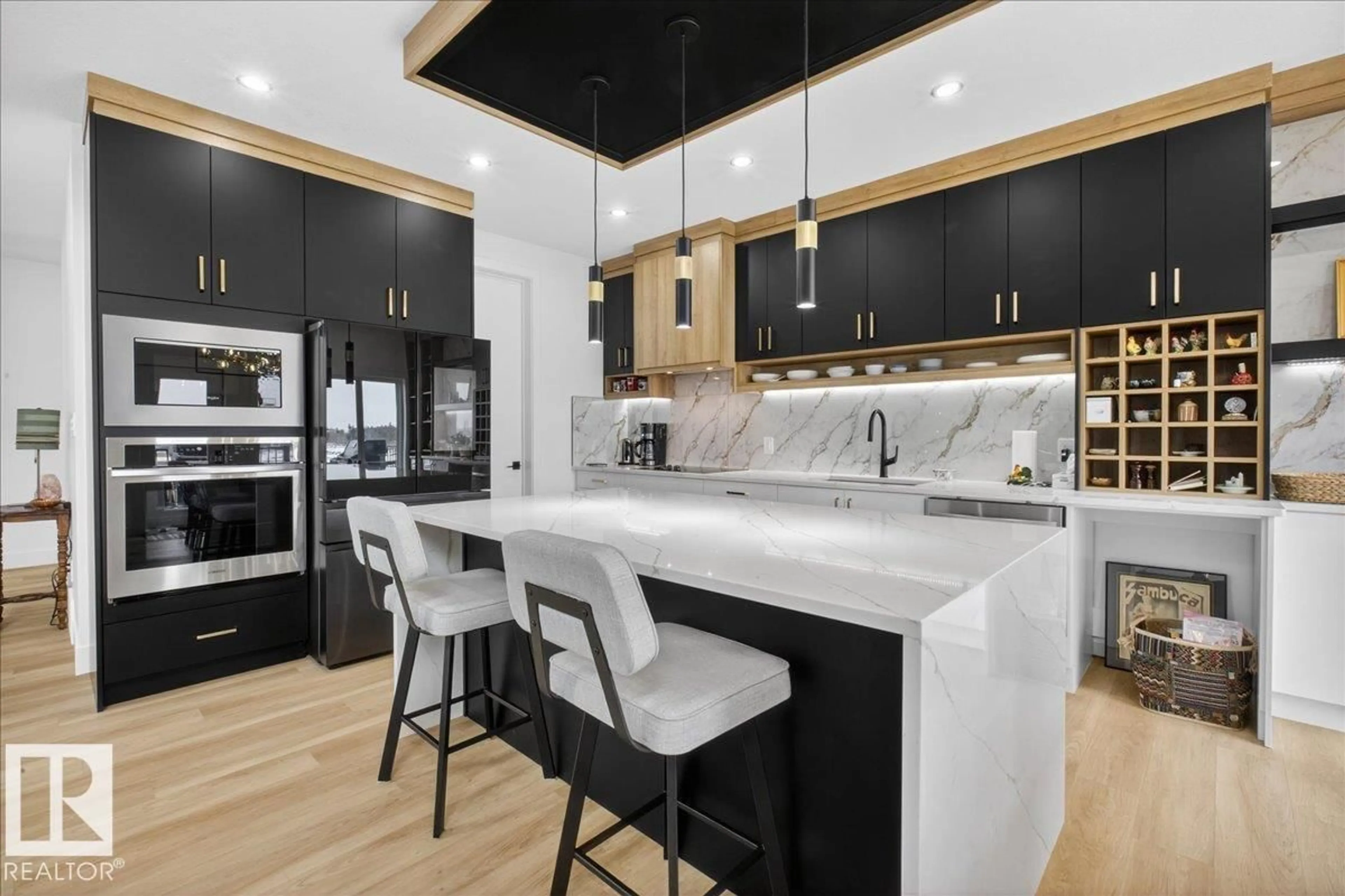 Contemporary kitchen, unknown for 1831 63 AV, Rural Leduc County Alberta T4X3A4