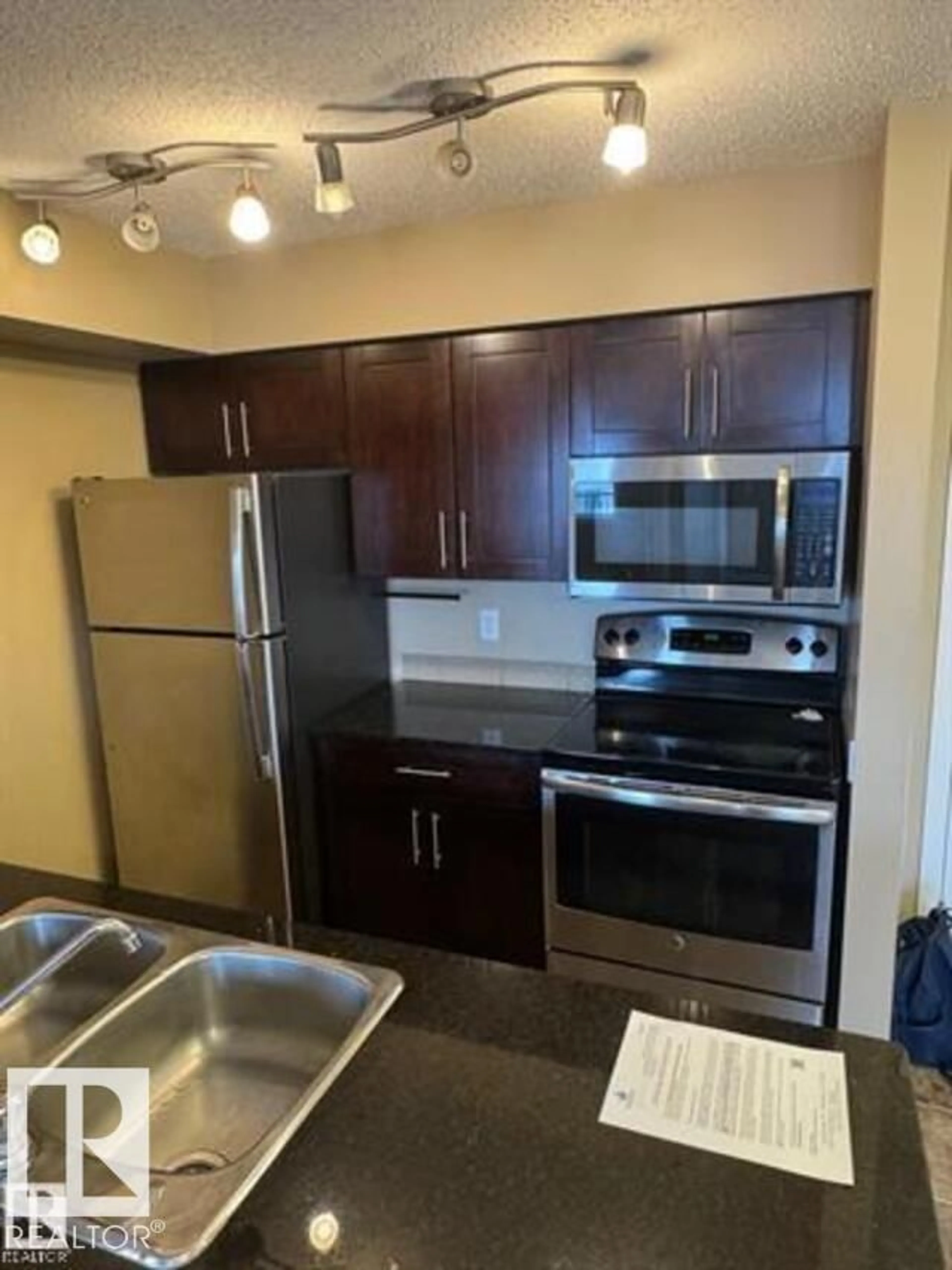 Standard kitchen, unknown for #303 - 3207 JAMES MOWATT TR, Edmonton Alberta T6W3L6