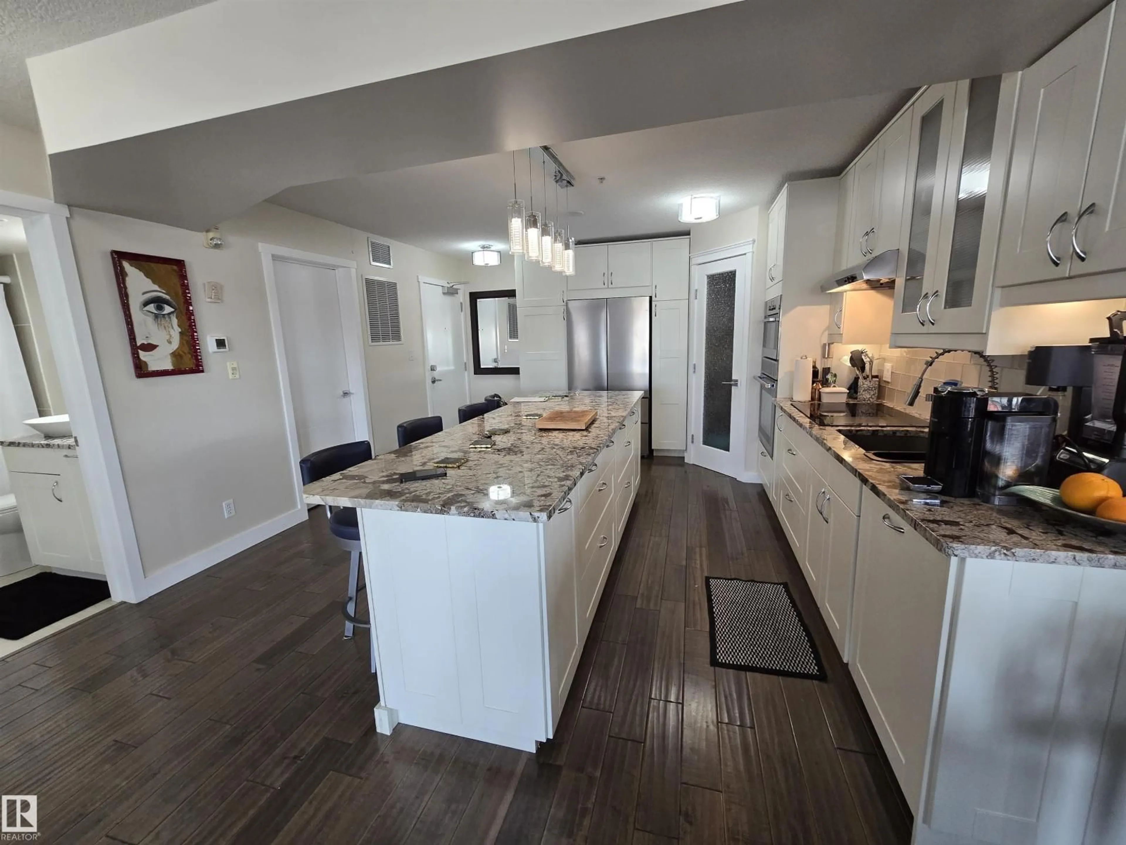 Open concept kitchen, unknown for #404 - 10311 111 ST, Edmonton Alberta T5K2Y8