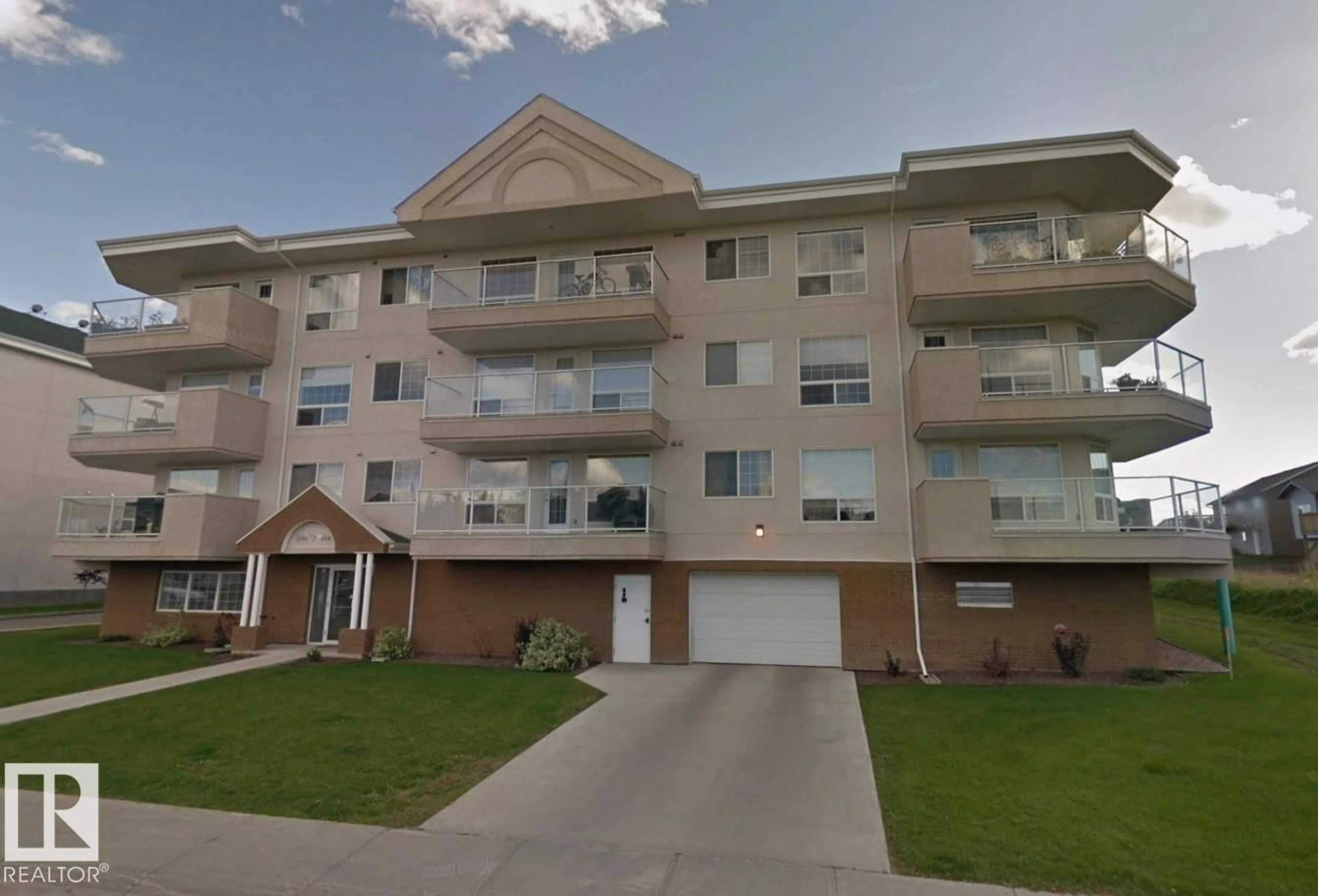 A pic from outside/outdoor area/front of a property/back of a property/a pic from drone, mountain view for 205 - 1705 7 AV, Cold Lake Alberta T9M0A6