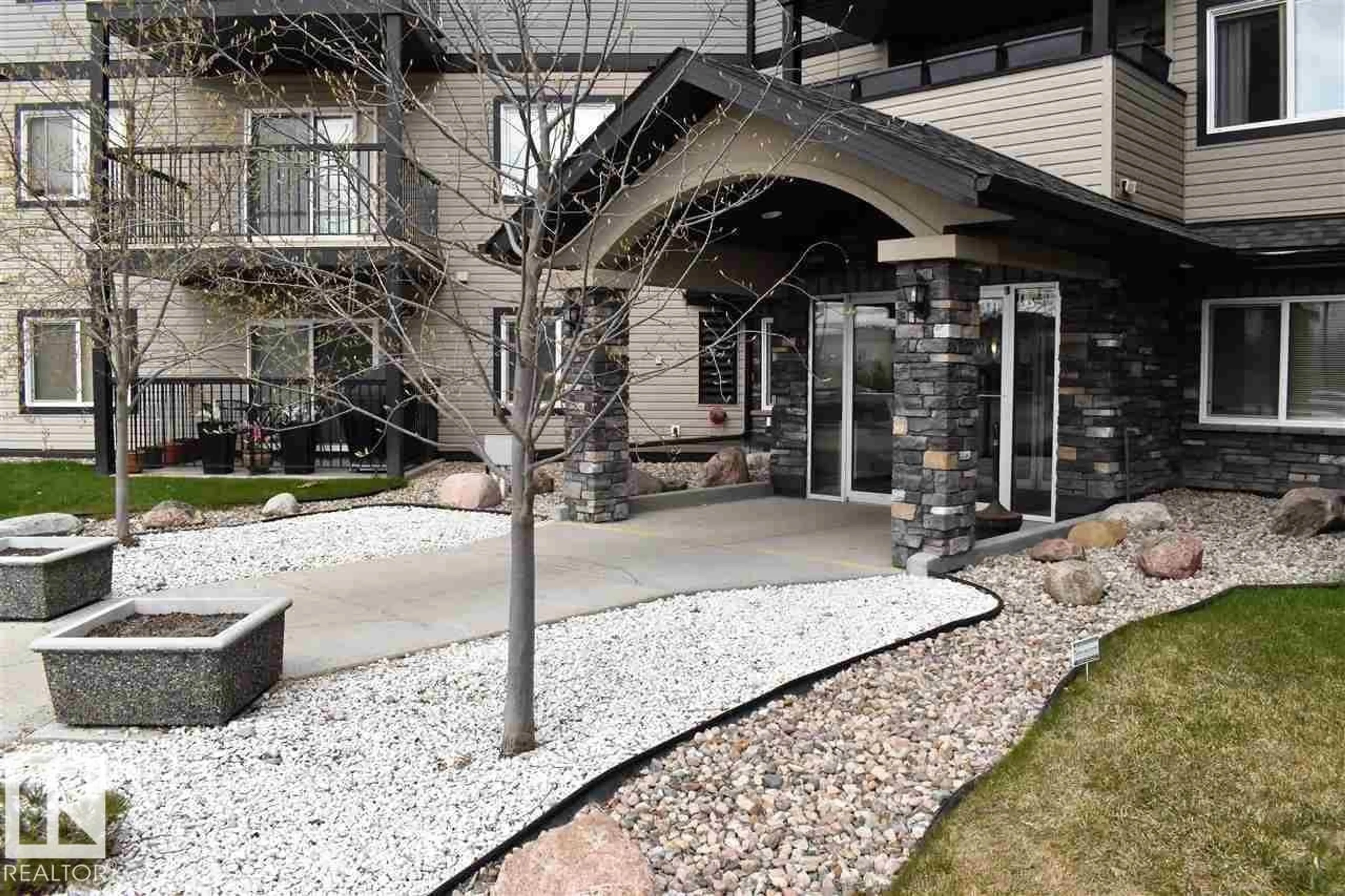 Patio, unknown for #411 - 5951 165 AV, Edmonton Alberta T5Y0J6