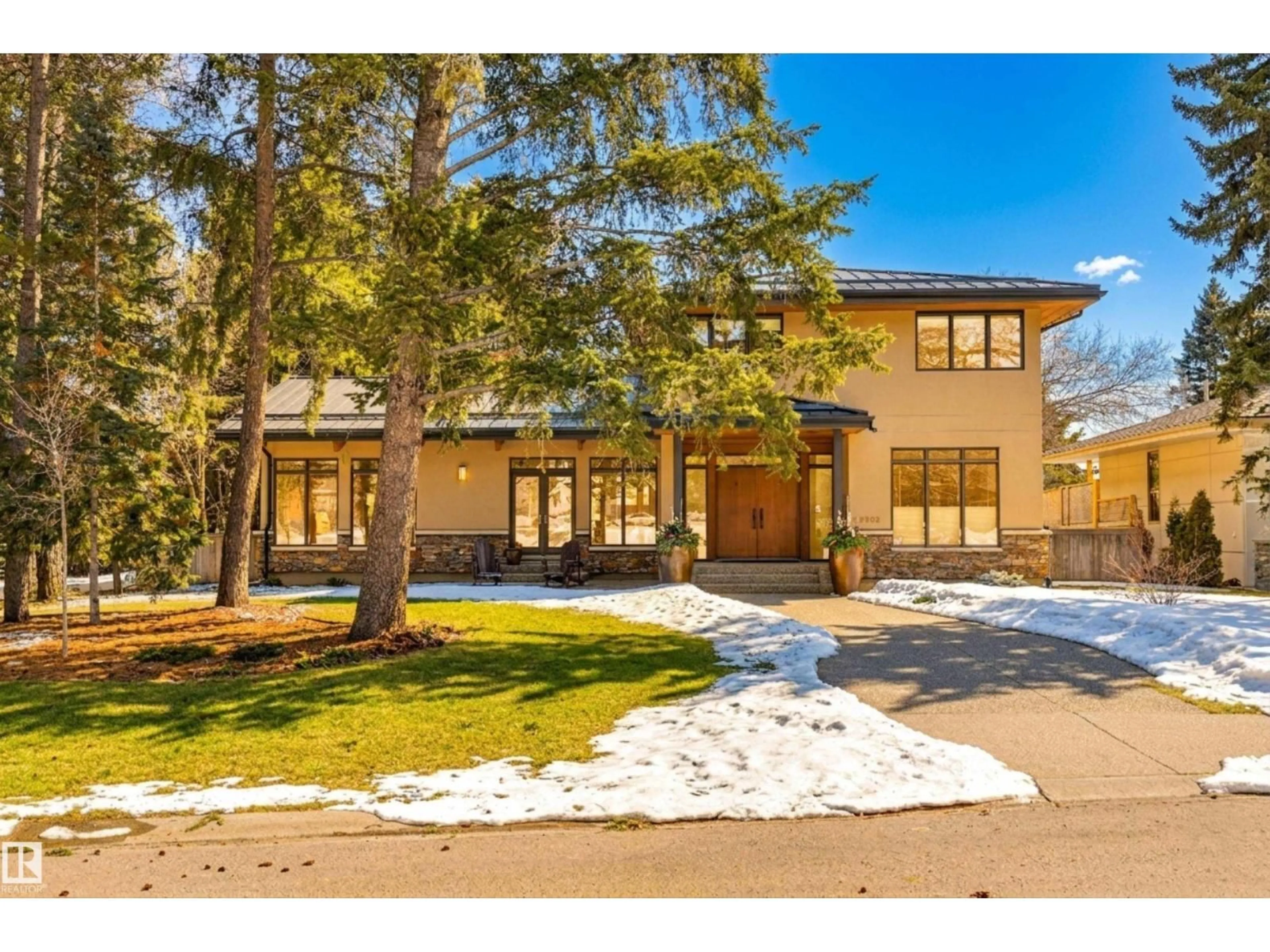 Home with brick exterior material, street for 9302 EDINBORO RD, Edmonton Alberta T6G2A1