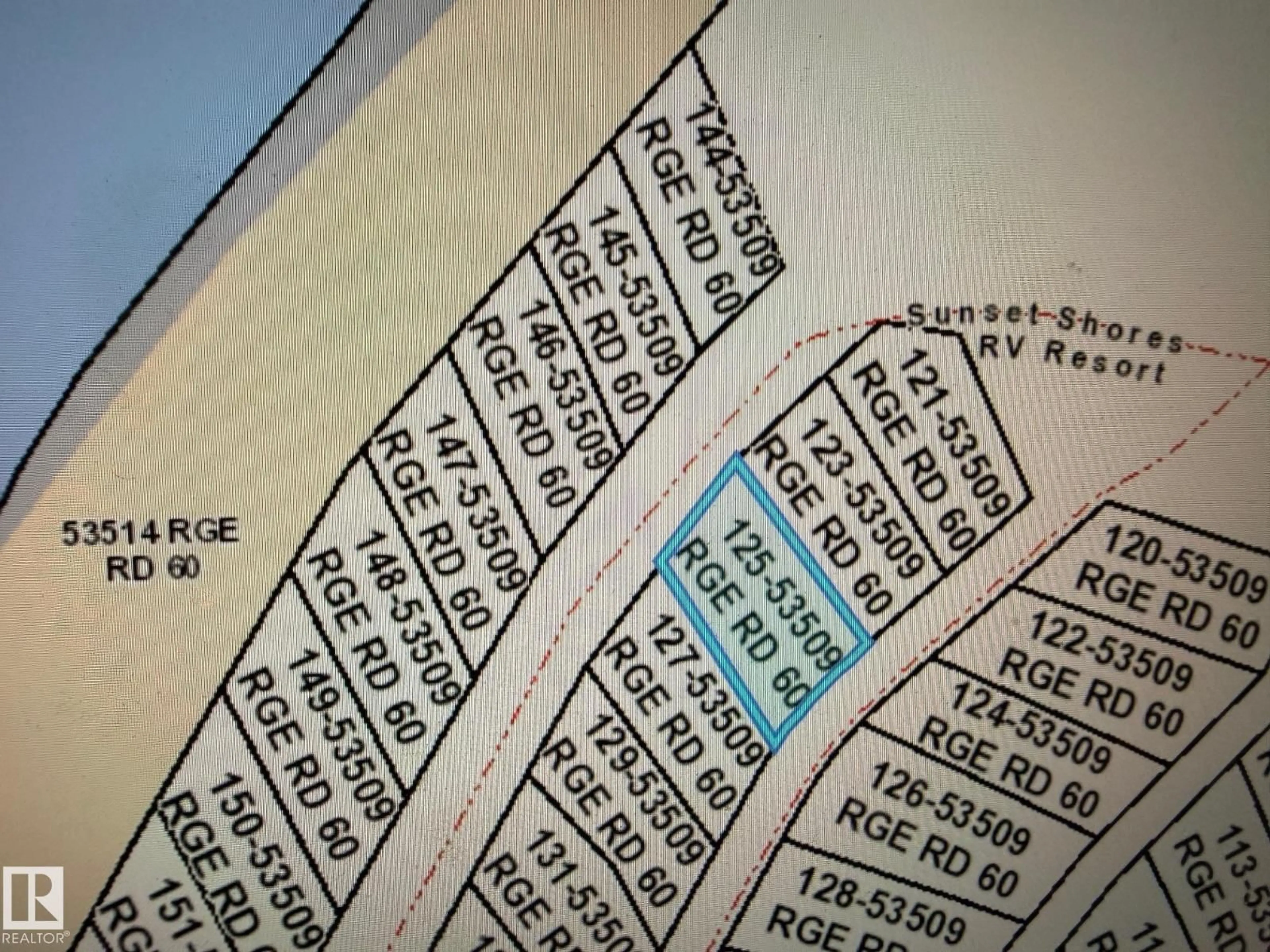 Picture of a map for 53509 - 17 RGE ROAD 60, Rural Parkland County Alberta T0E2N0