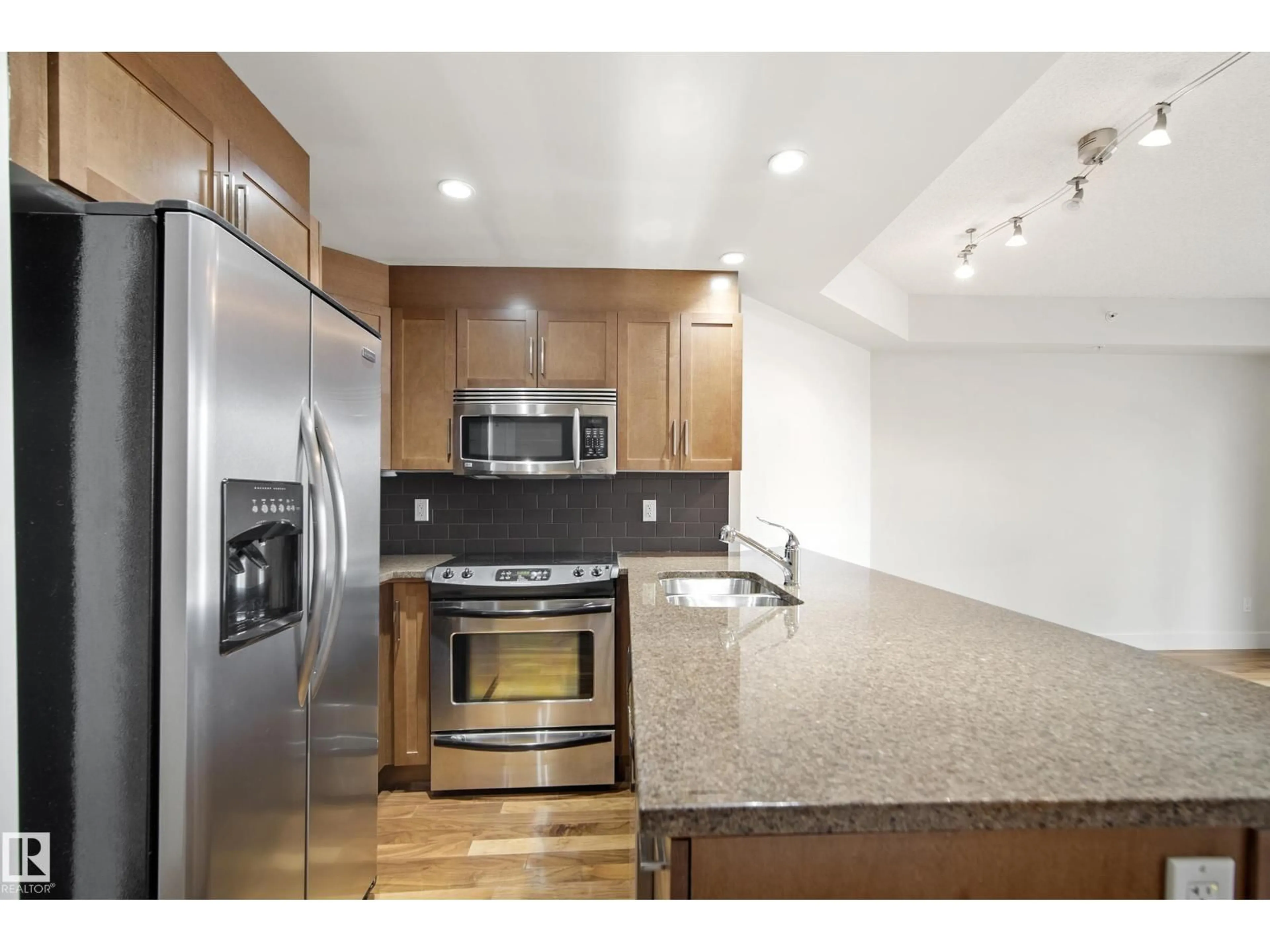 Standard kitchen, unknown for #401 - 11933 JASPER AV, Edmonton Alberta T5K0P1