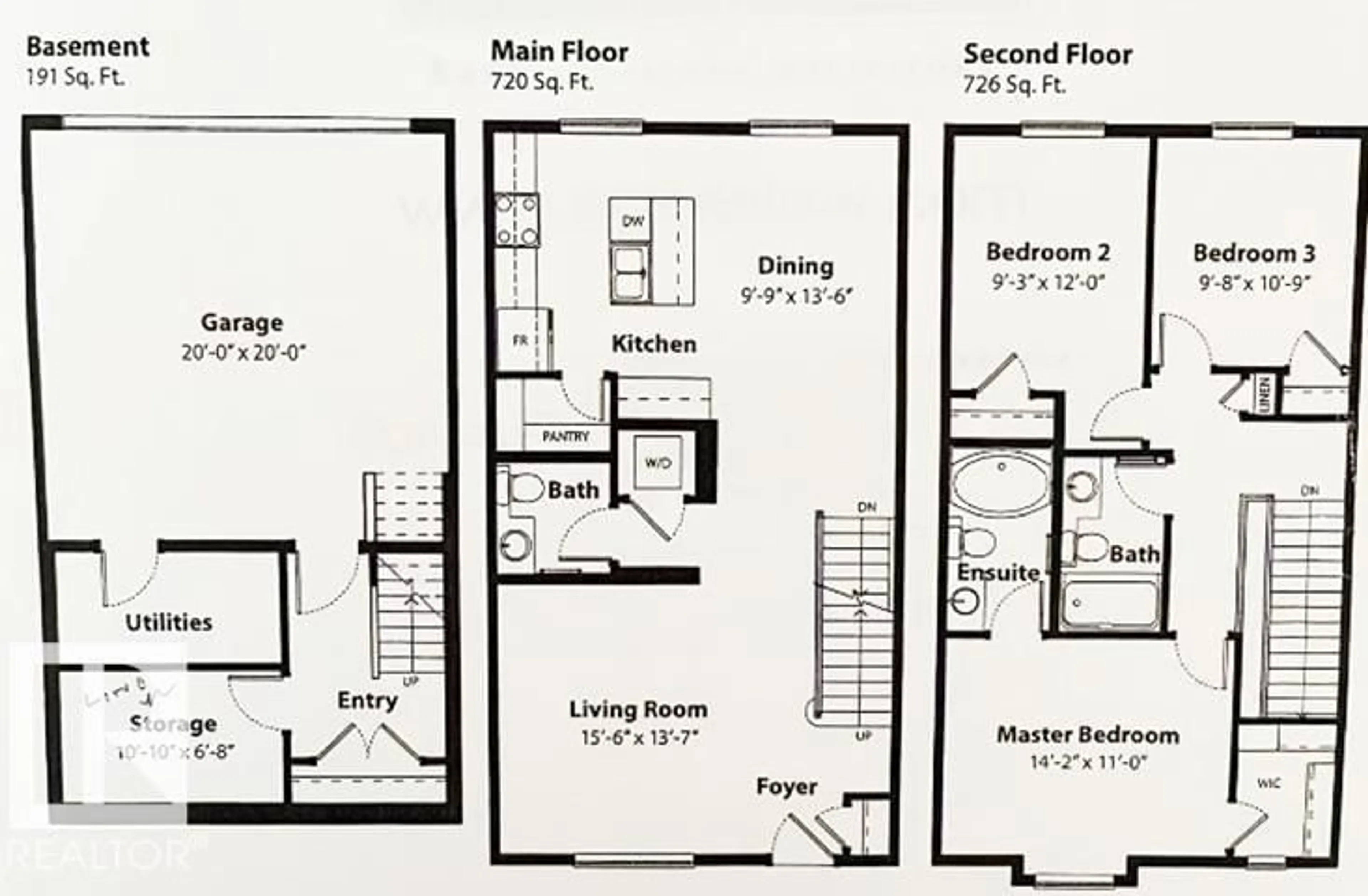 Floor plan for 2003 - 16 RABBIT HILL RD, Edmonton Alberta T6R0R7