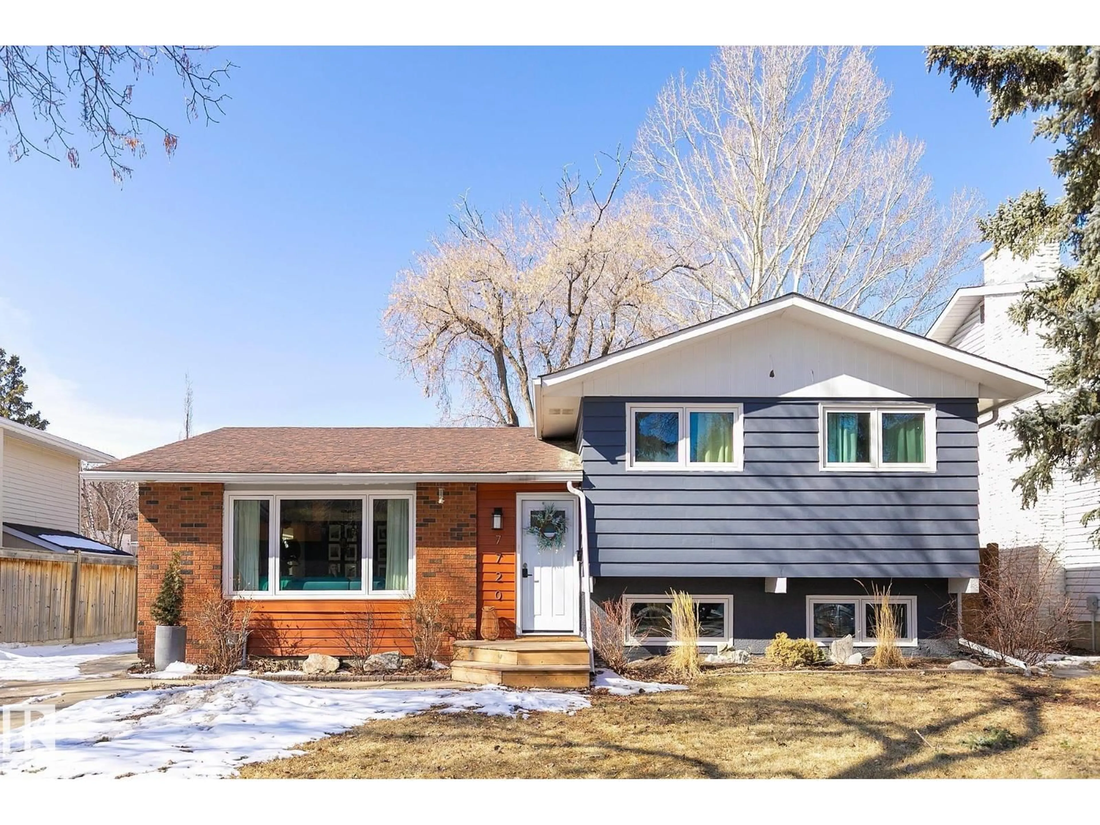 Home with brick exterior material, street for 7720 158 ST, Edmonton Alberta T5R2B7