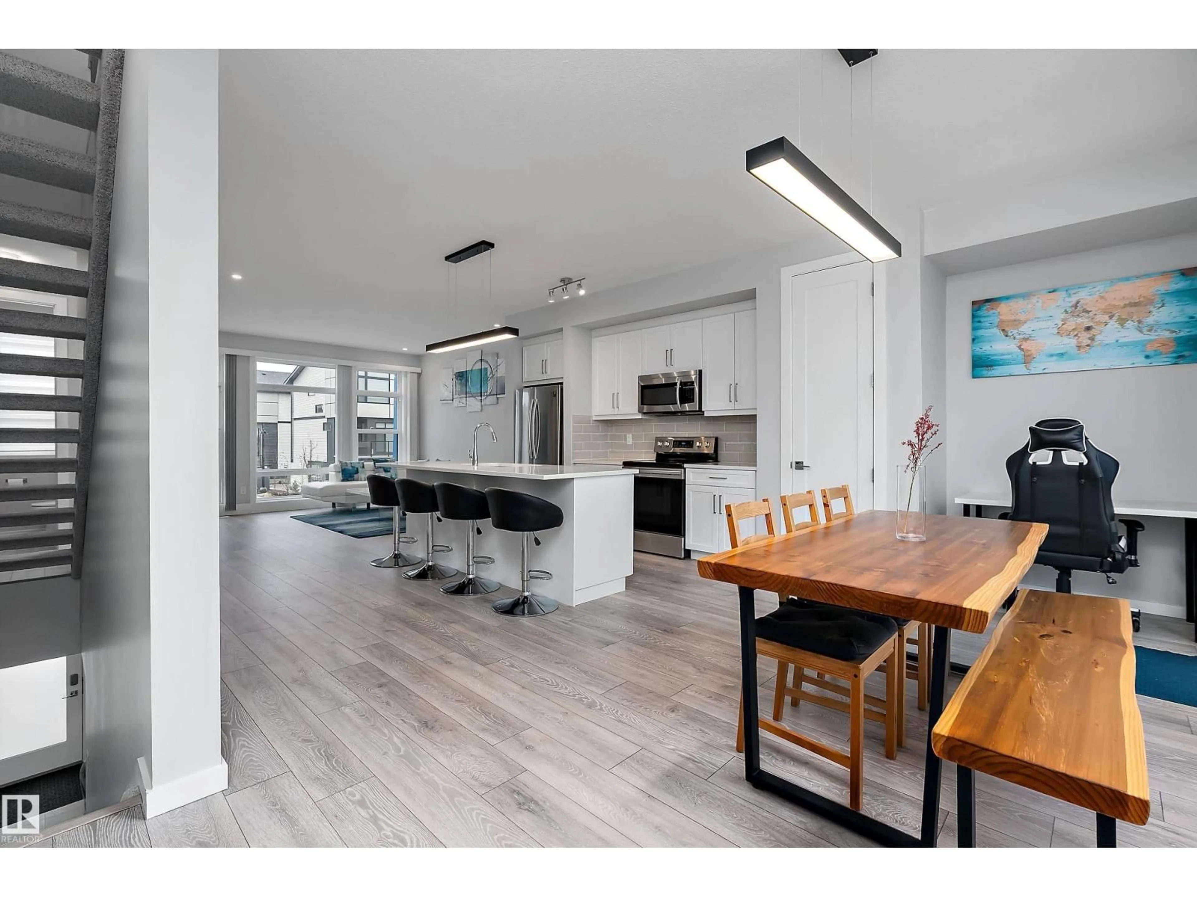 Open concept kitchen, unknown for 1758 KEENE CR, Edmonton Alberta T6W3W3