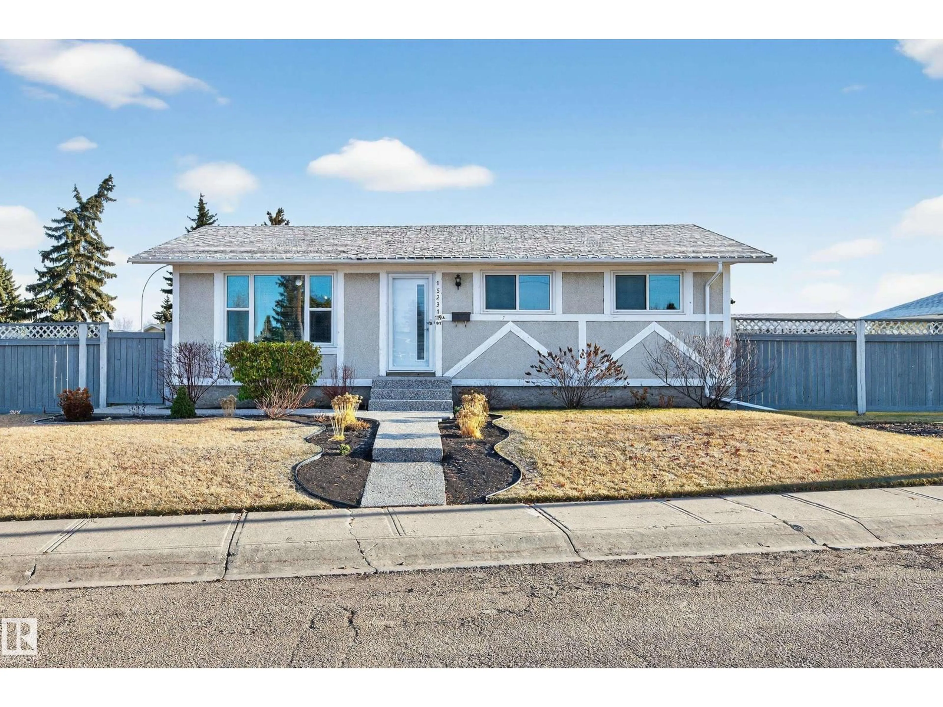 Home with vinyl exterior material, street for NW - 15231 119A ST, Edmonton Alberta T5X1K9