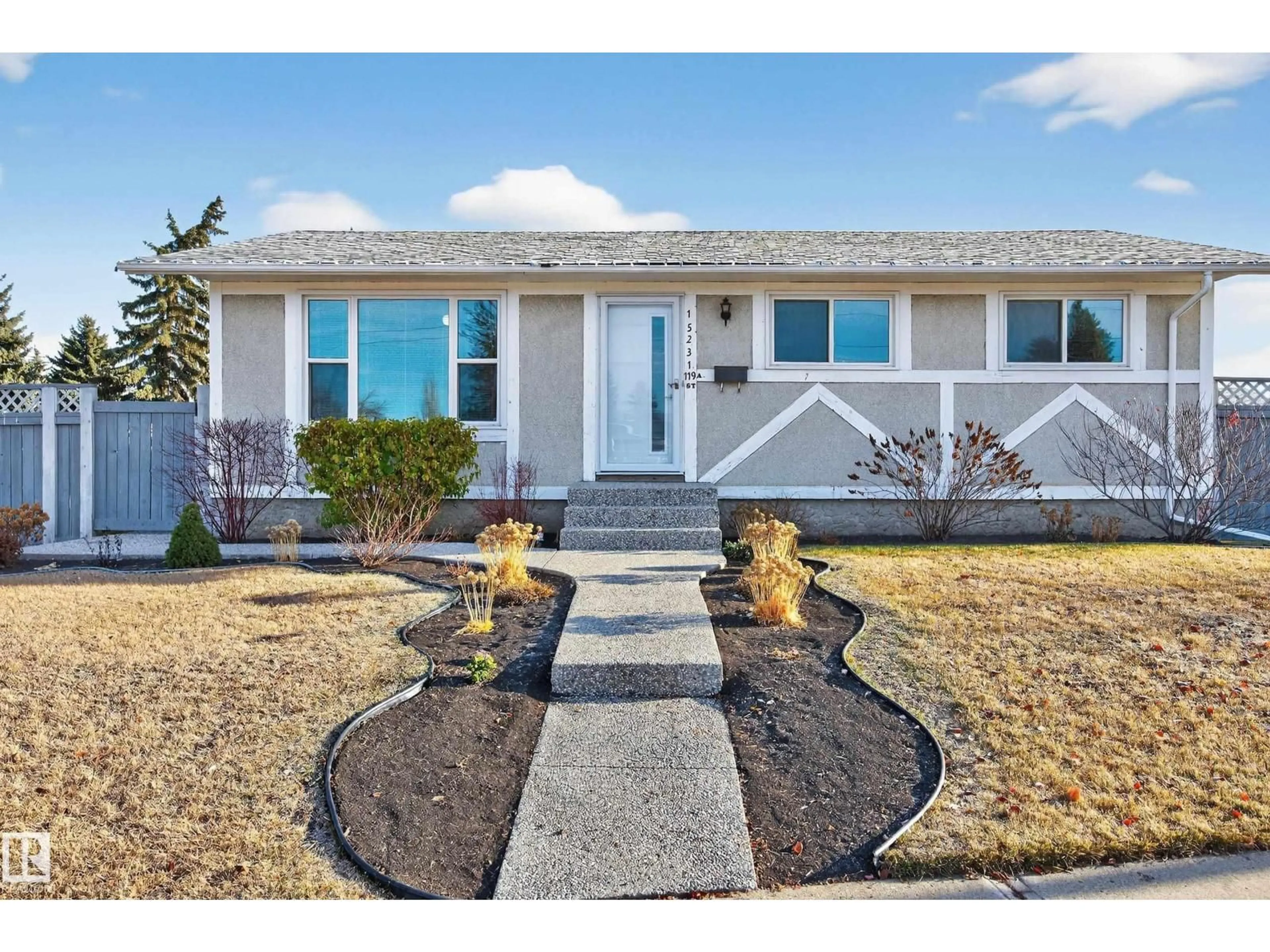 Home with vinyl exterior material, street for NW - 15231 119A ST, Edmonton Alberta T5X1K9
