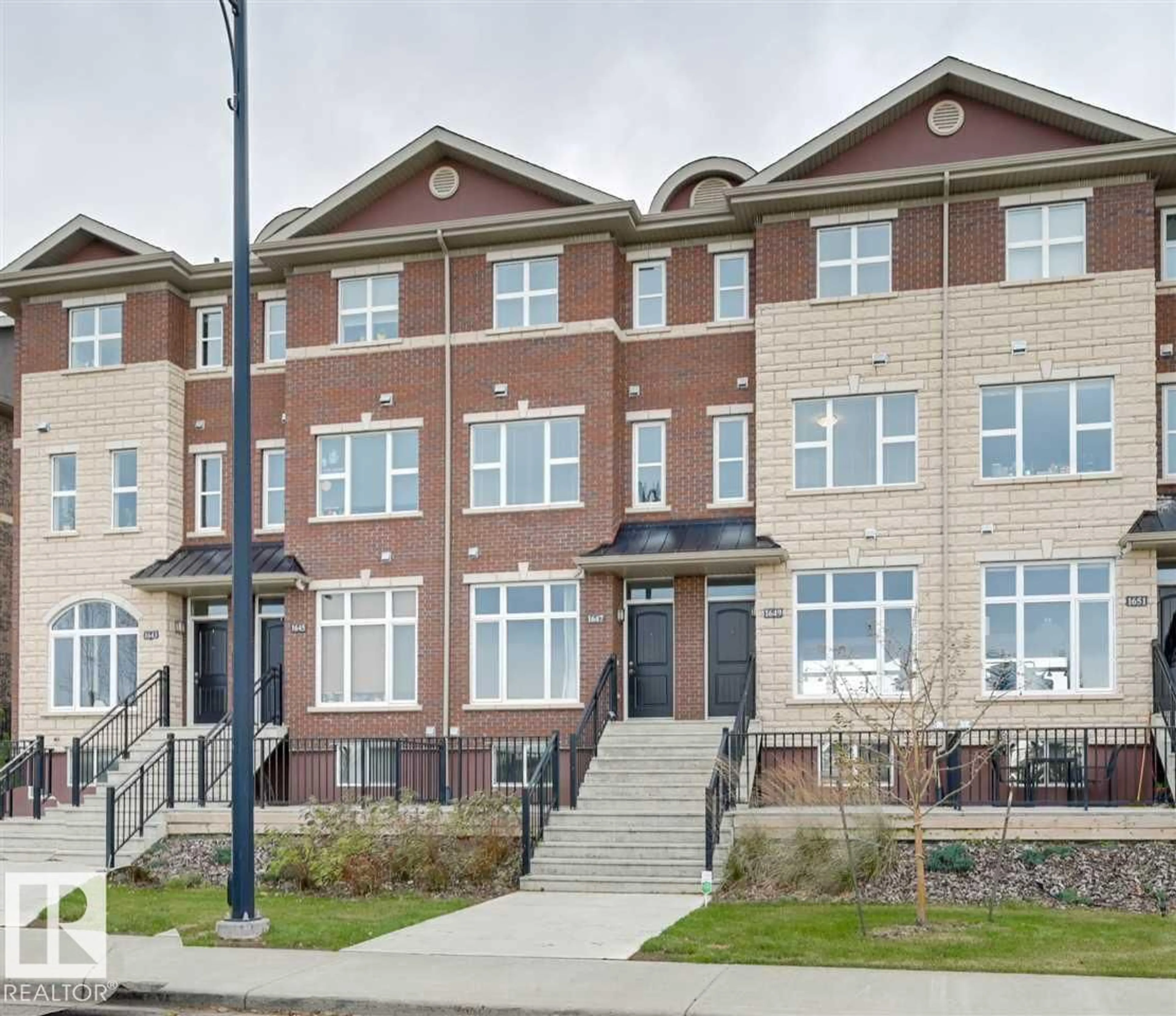 Home with brick exterior material, street for 1647 CUNNINGHAM WY, Edmonton Alberta T6W0V8