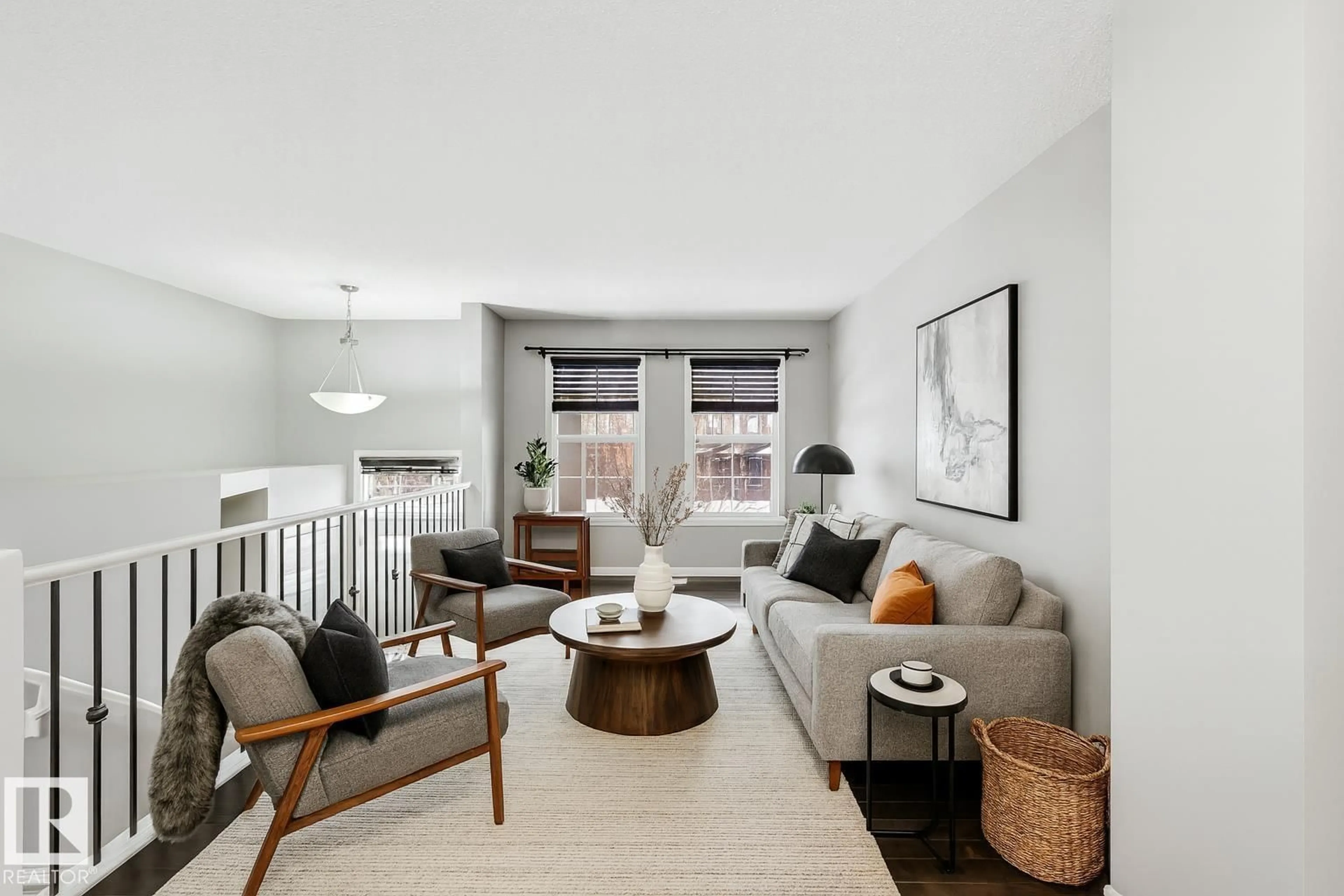 Living room with furniture, unknown for 4033 ORCHARDS DR, Edmonton Alberta T6X1V2