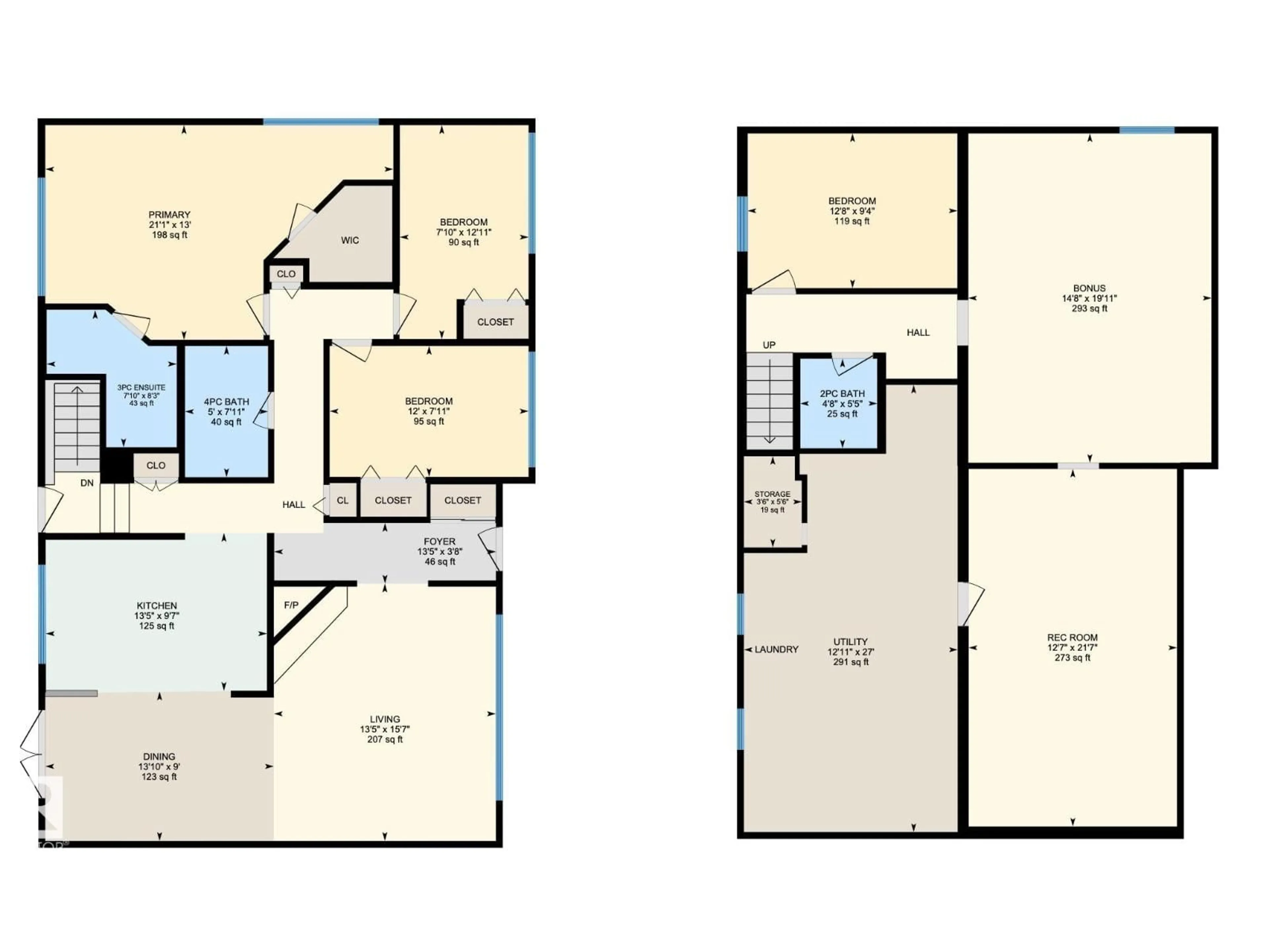 Floor plan for 51 GLENMORE CR, St. Albert Alberta T8N0S6
