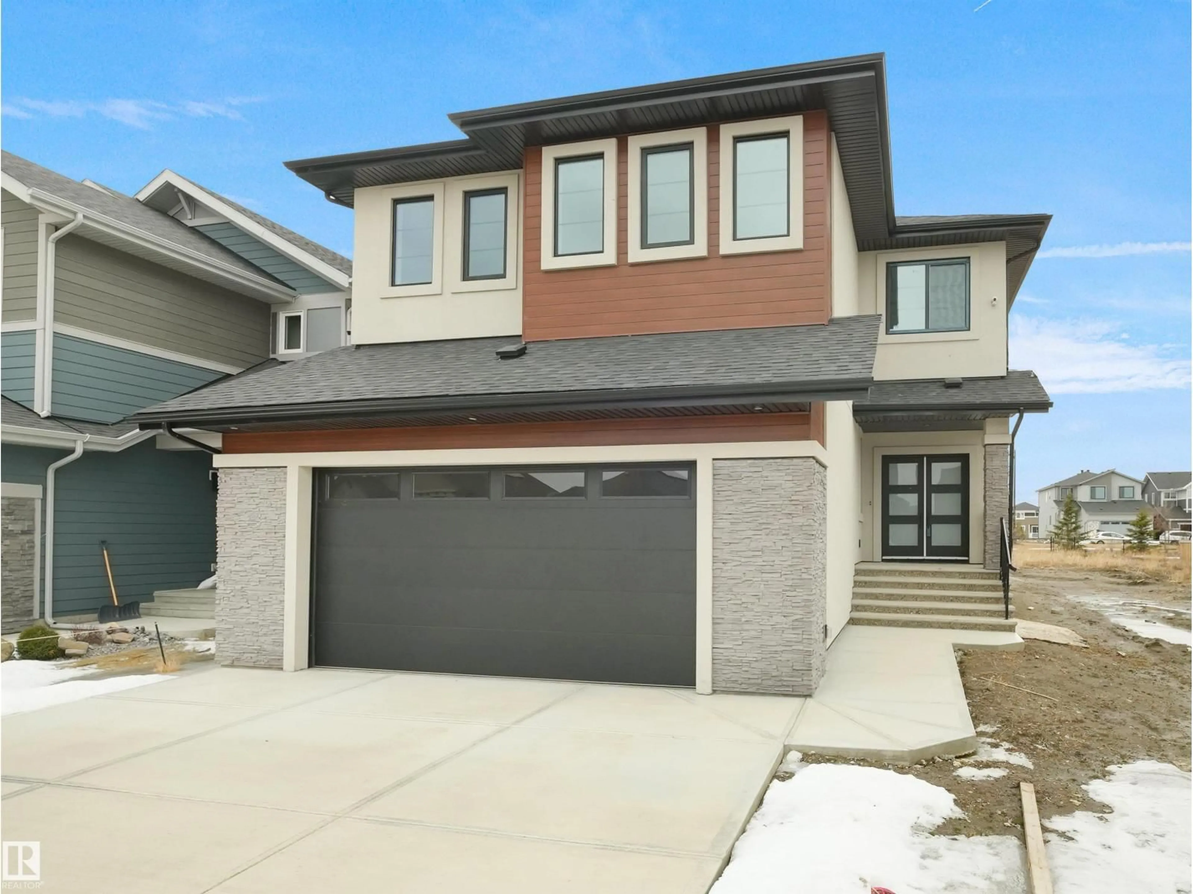 Home with brick exterior material, street for 165 EDGEWATER CI, Leduc Alberta T9E1K5