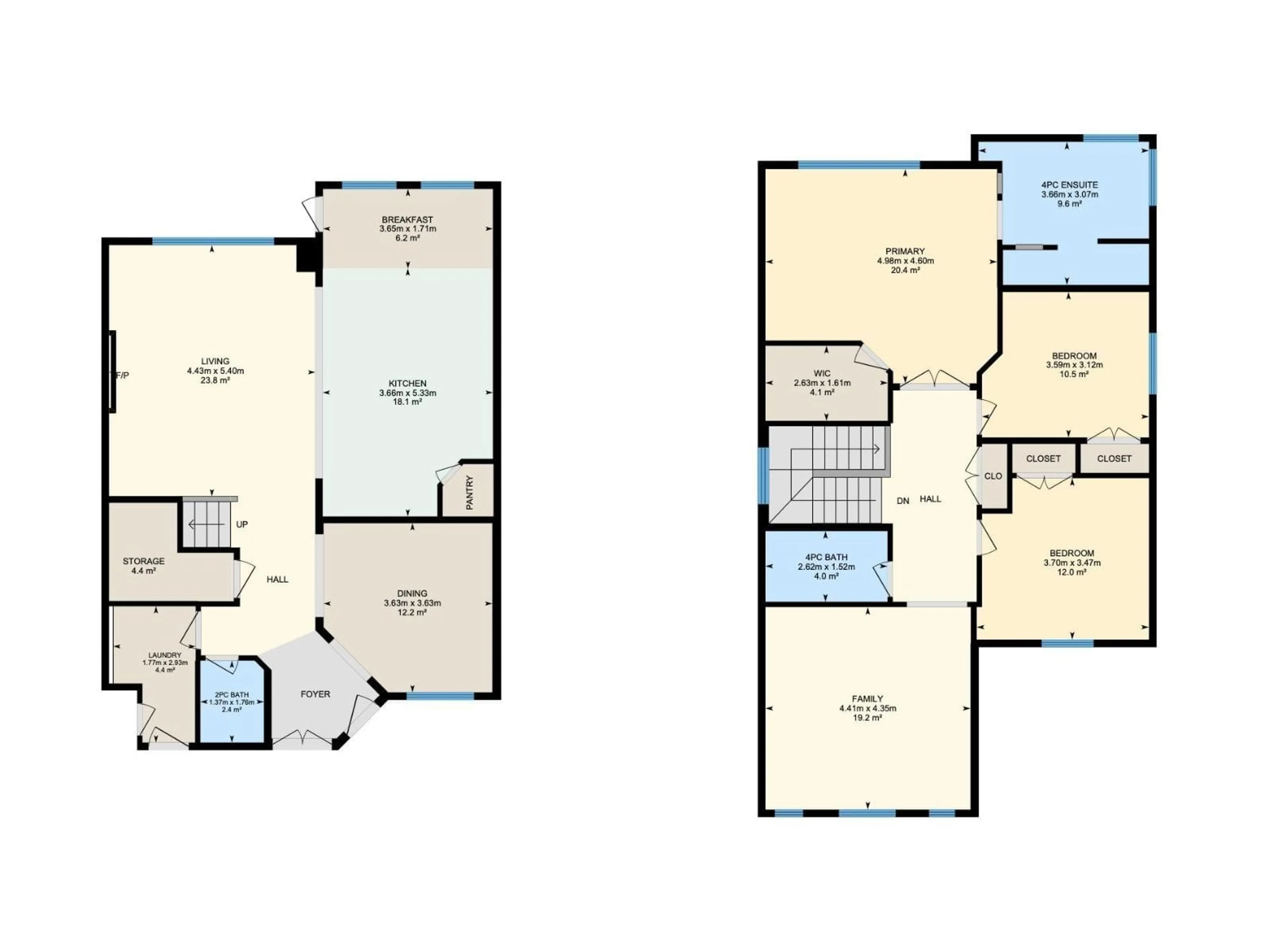 Floor plan for 149 SUTTON CL, Sherwood Park Alberta T8H0T8