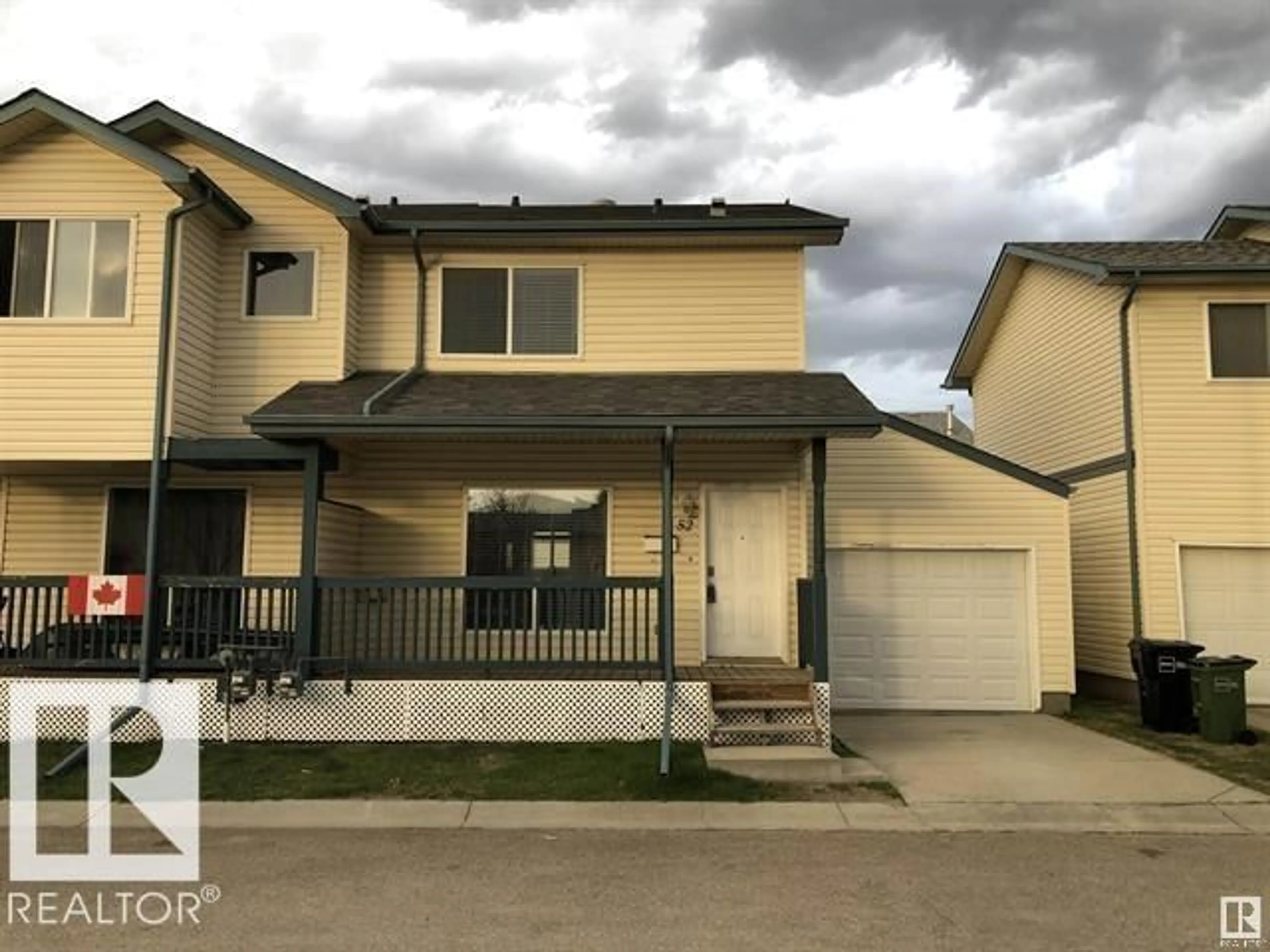 Home with vinyl exterior material, street for 52 - 10909 106 ST NW, Edmonton Alberta T5H4M7