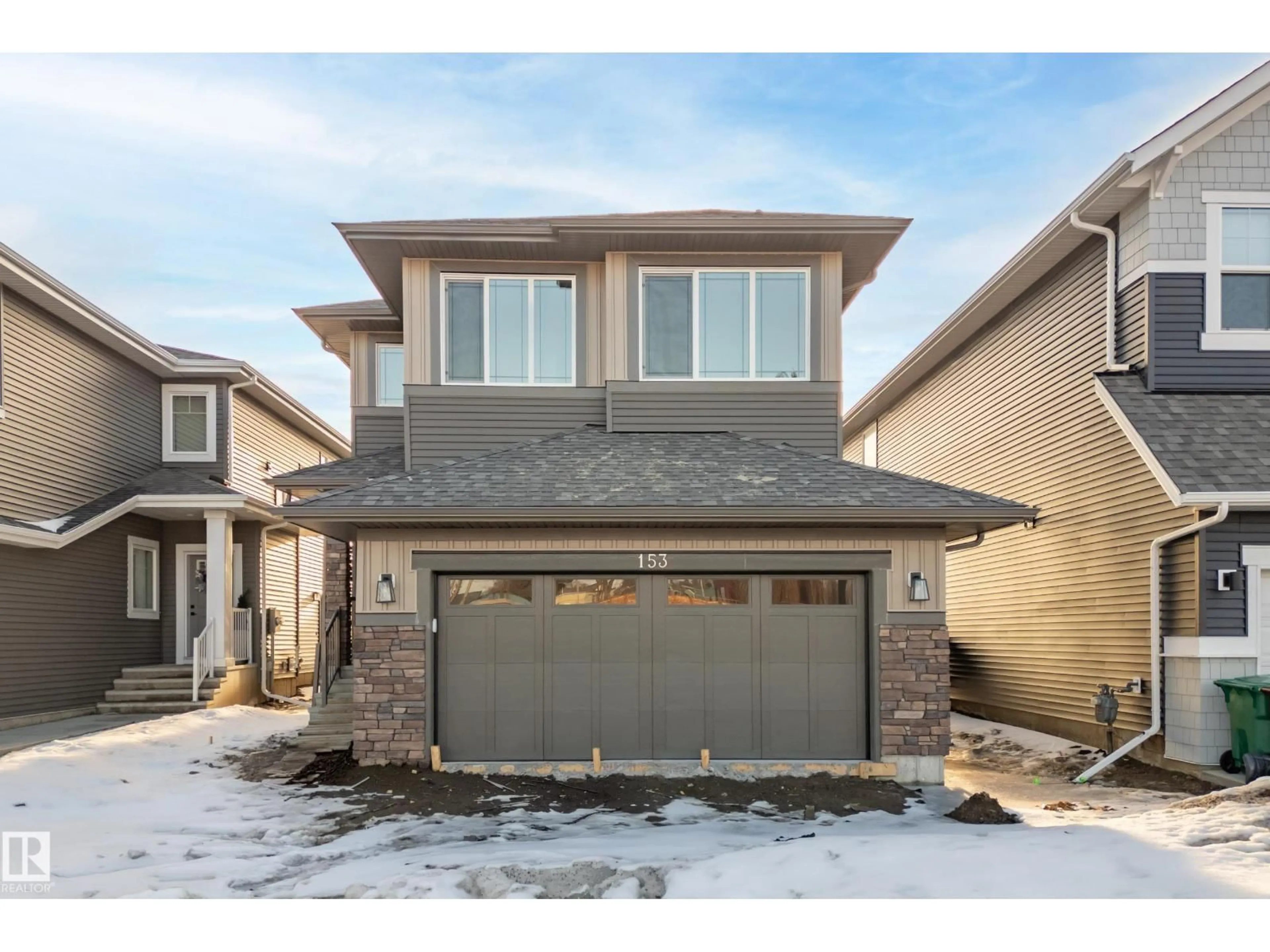 Home with brick exterior material, street for 153 ROYAL ST, St. Albert Alberta T8N8C9