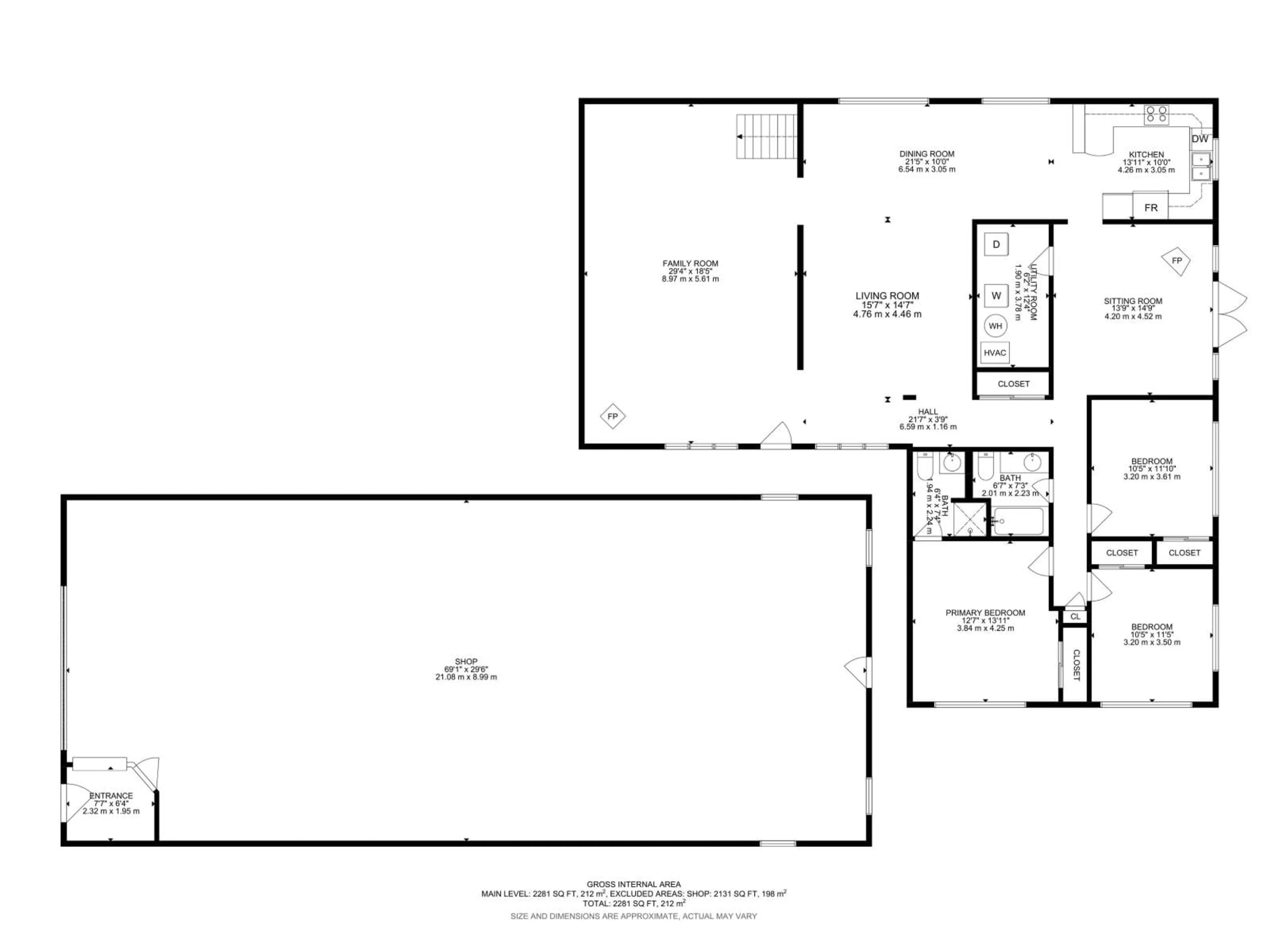 Floor plan for 22443 TWP ROAD 512, Rural Strathcona County Alberta T8C1H3