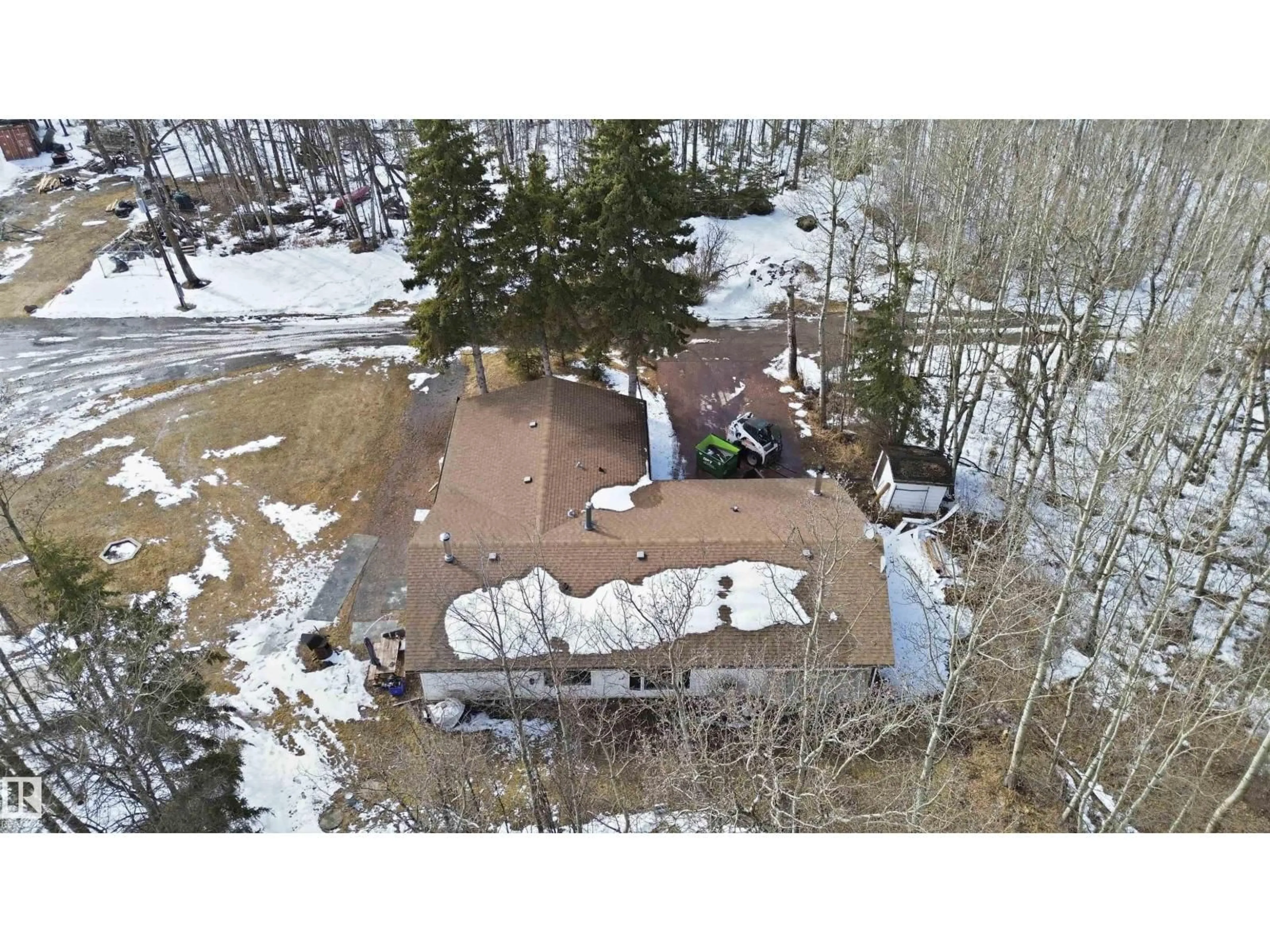 A pic from outside/outdoor area/front of a property/back of a property/a pic from drone, unknown for 22443 TWP ROAD 512, Rural Strathcona County Alberta T8C1H3
