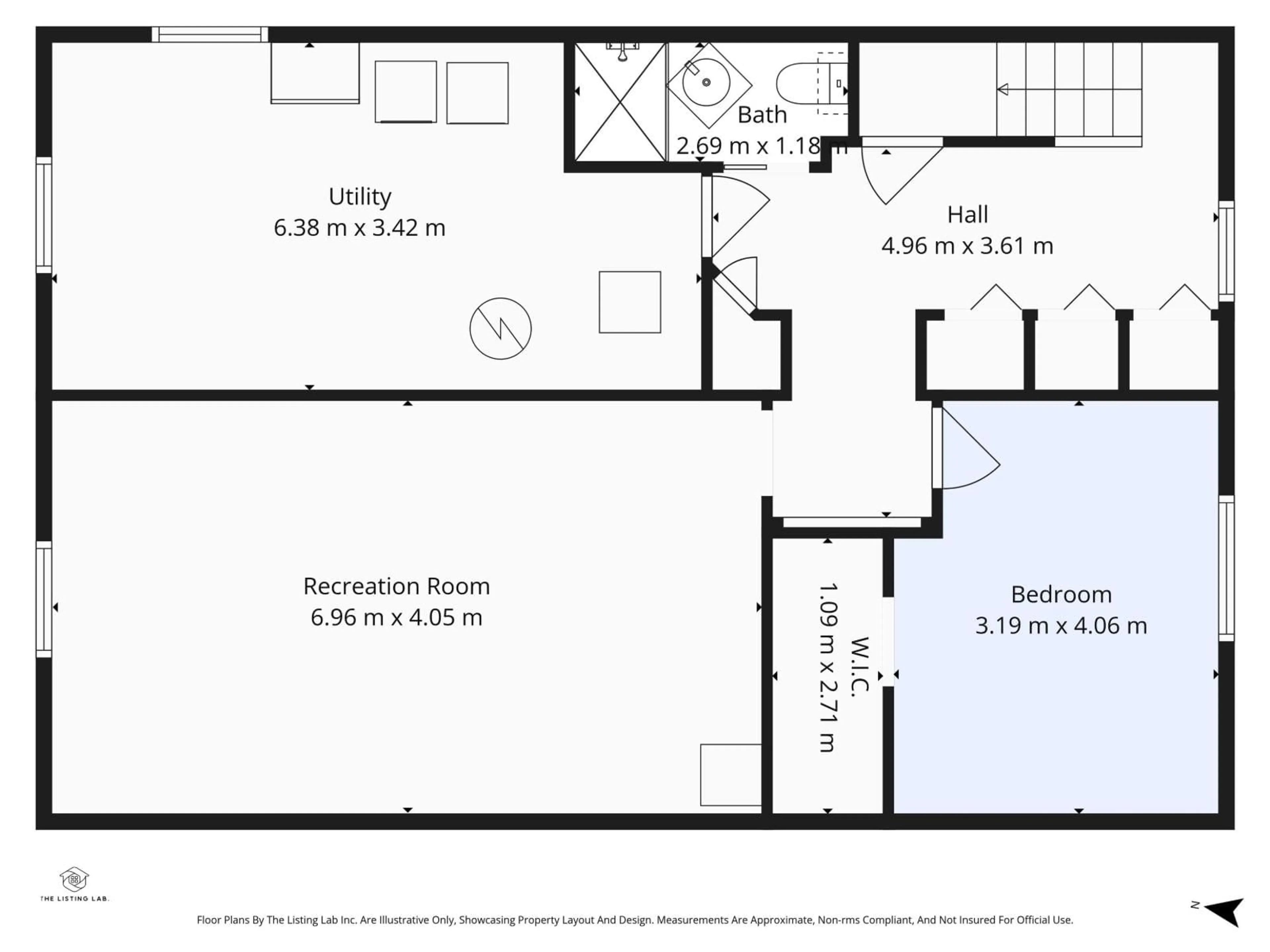 Floor plan for NW - 13531 120 STREET, Edmonton Alberta T5E5P6