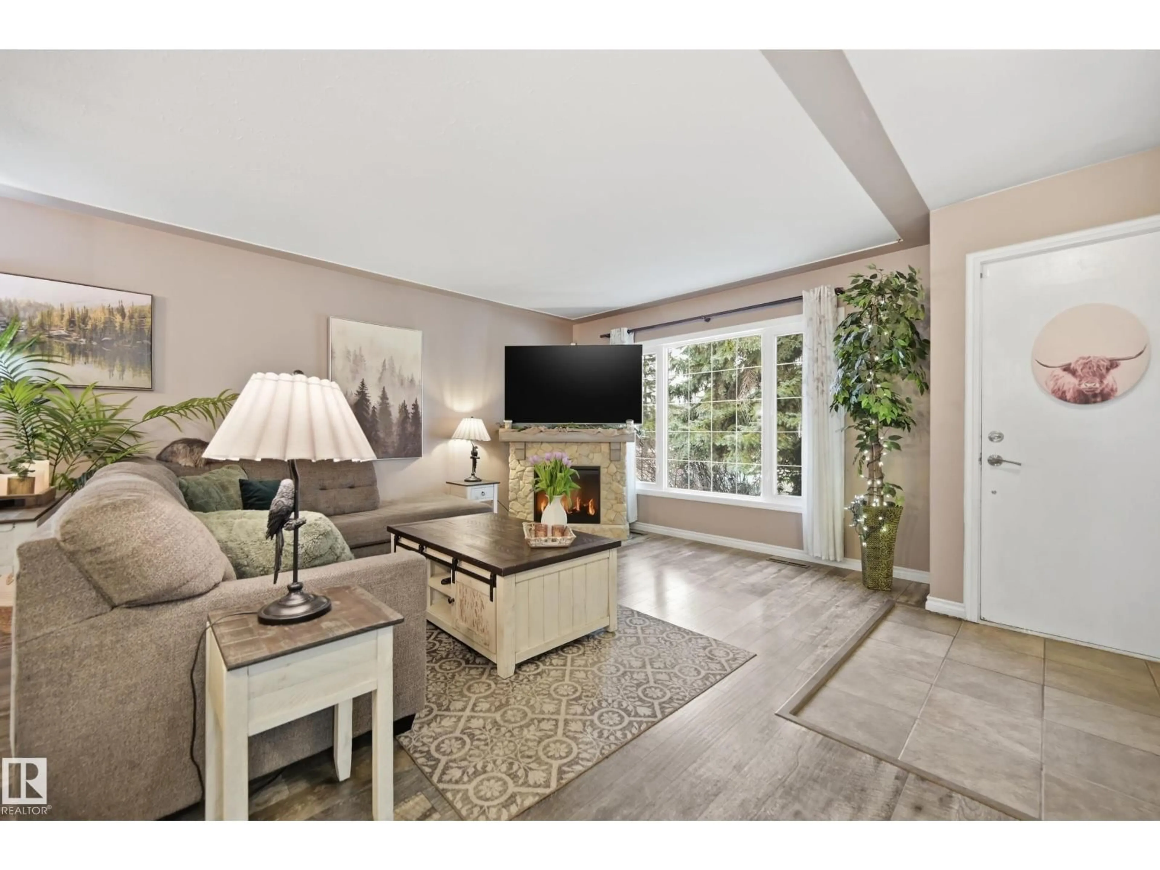 Living room with furniture, unknown for NW - 13531 120 STREET, Edmonton Alberta T5E5P6