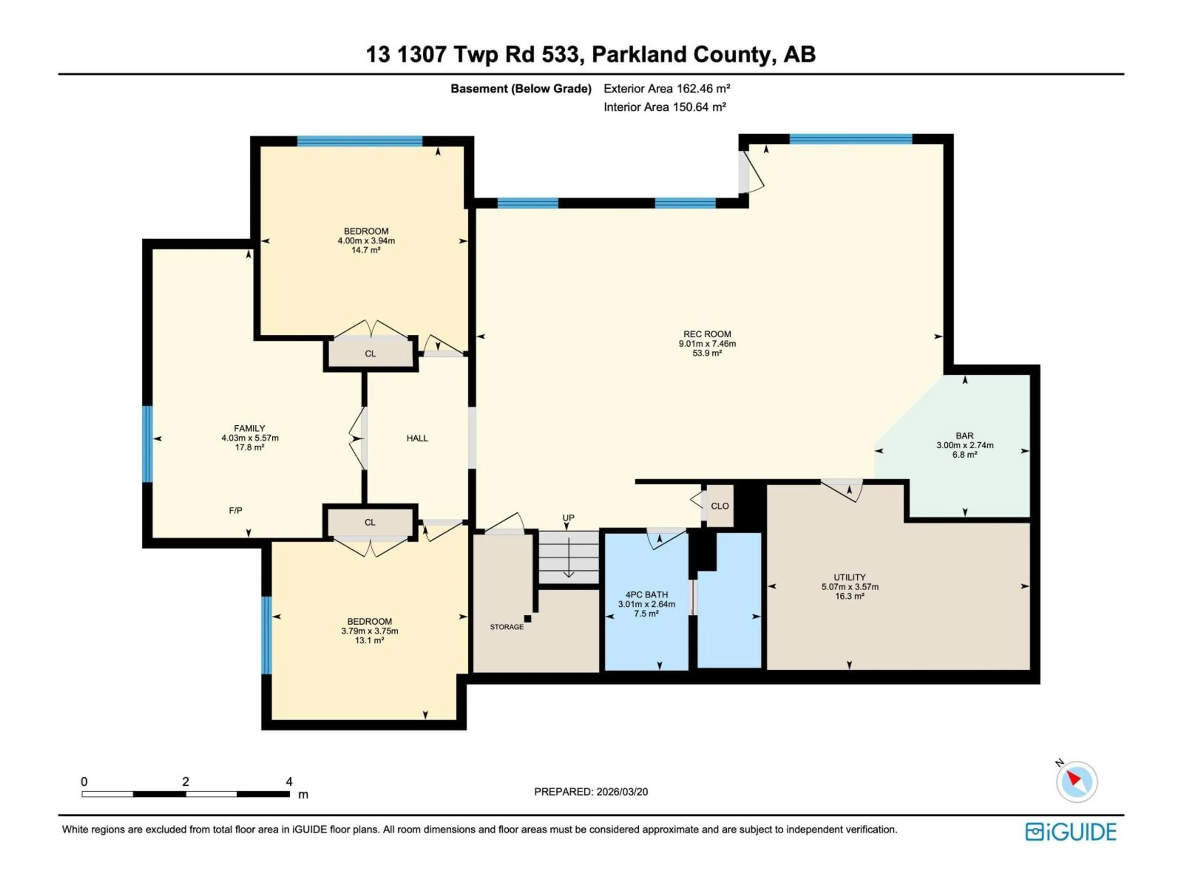 Floor plan for 13 - 1307 TWP ROAD 533, Rural Parkland County Alberta T7Y0G2