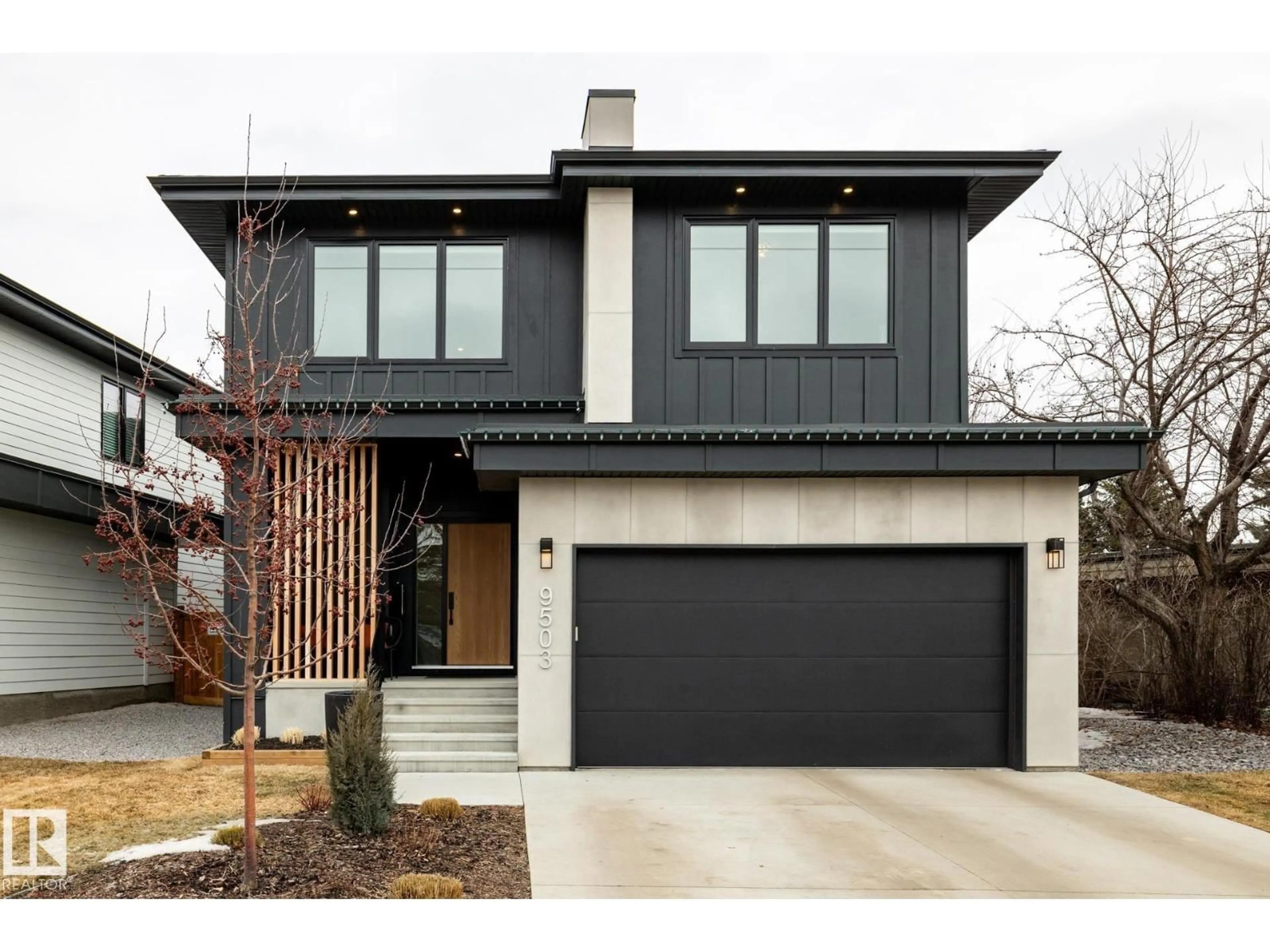 Home with brick exterior material, street for NW - 9503 142 ST, Edmonton Alberta T5M2N8