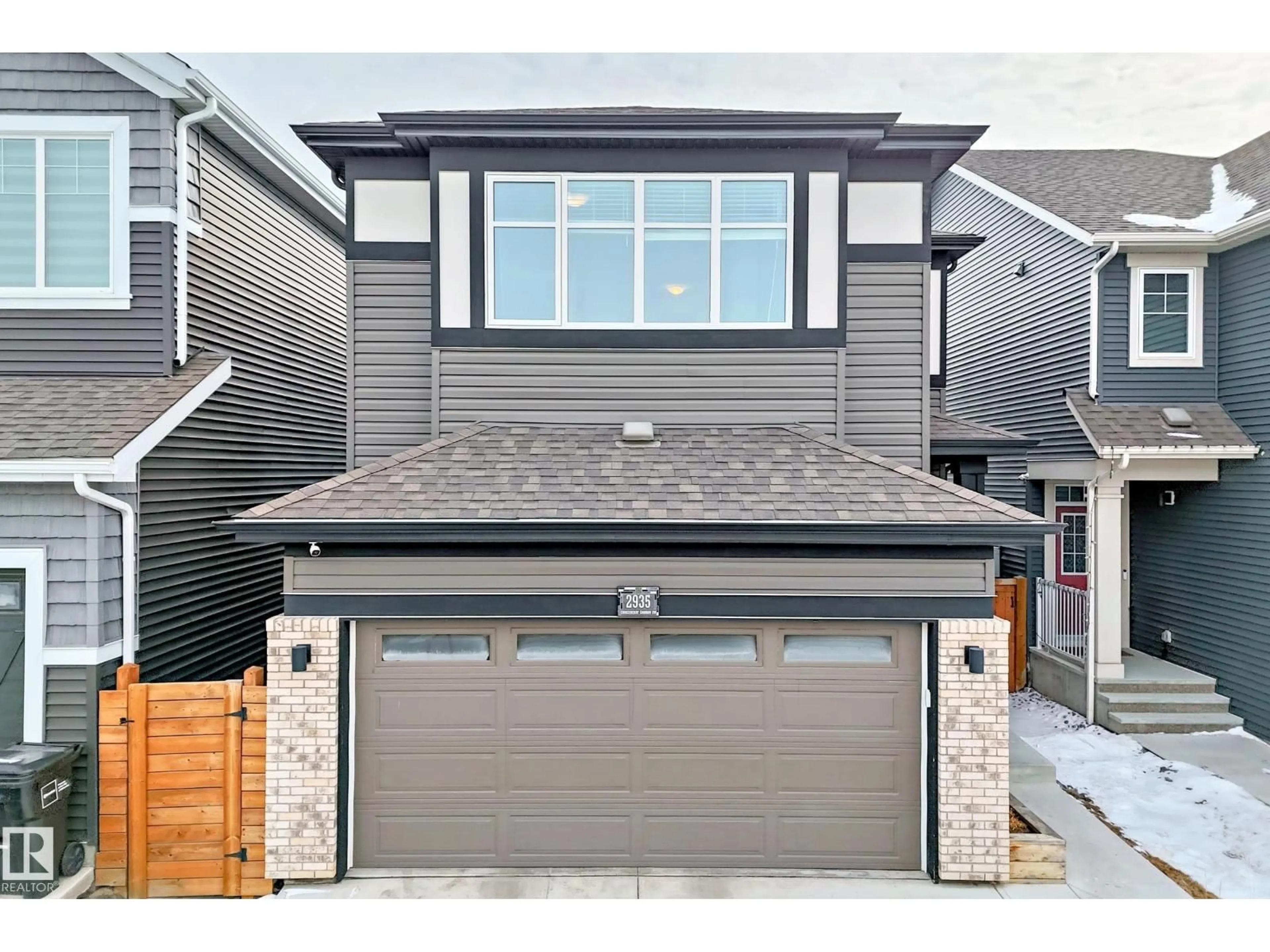 Home with vinyl exterior material, street for SW - 2935 CHOKECHERRY CM, Edmonton Alberta T6X2M3