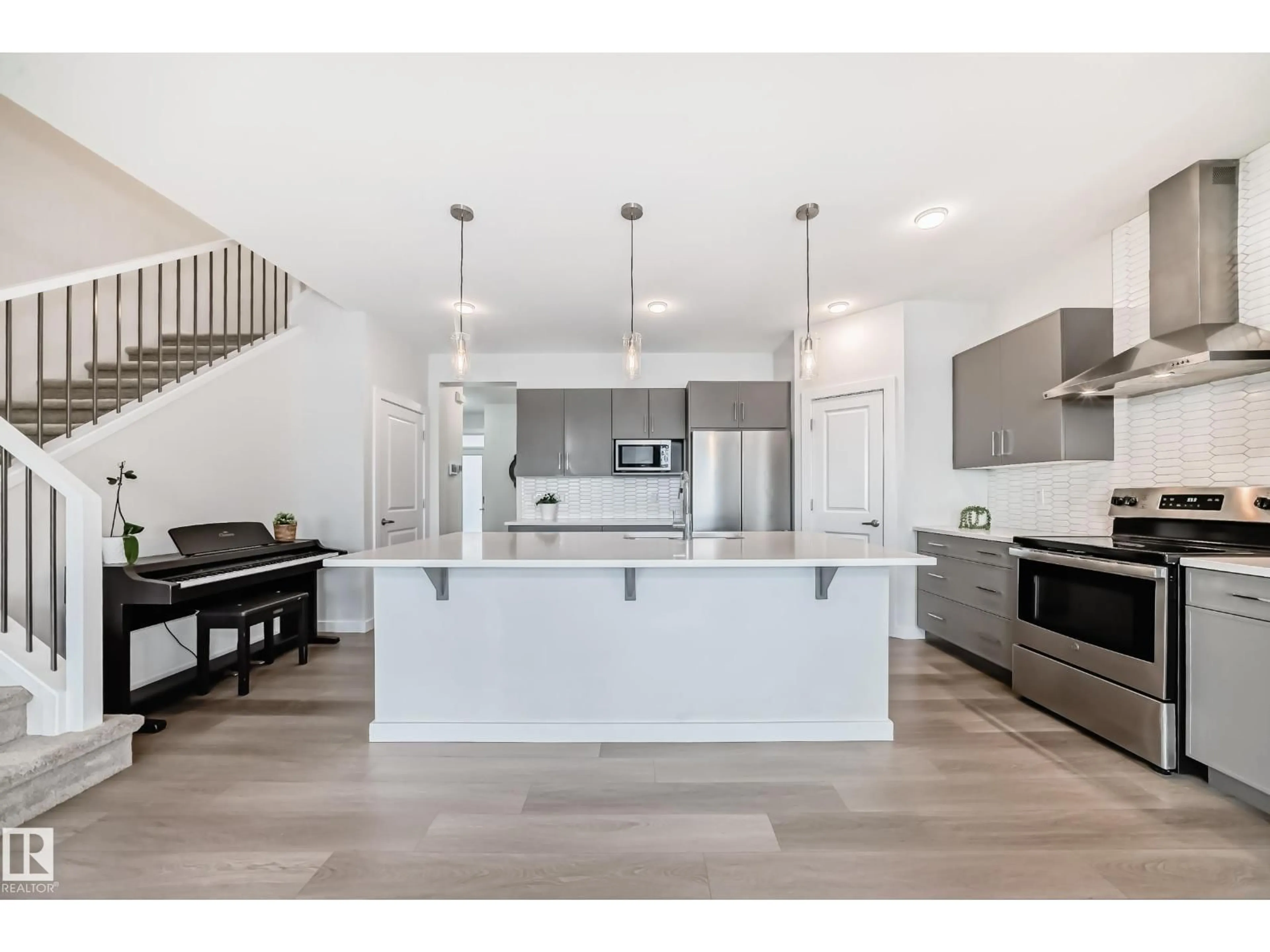 Open concept kitchen, unknown for SW - 2935 CHOKECHERRY CM, Edmonton Alberta T6X2M3